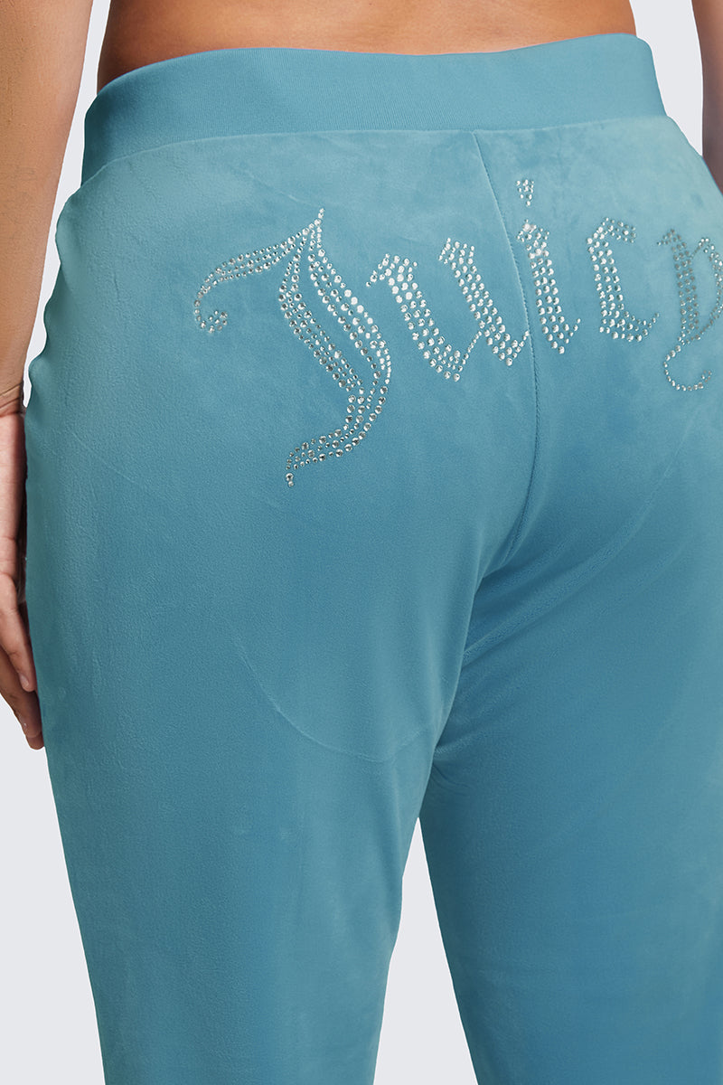 Plus-Size OG Big Bling Velour Track Pants - Image 3