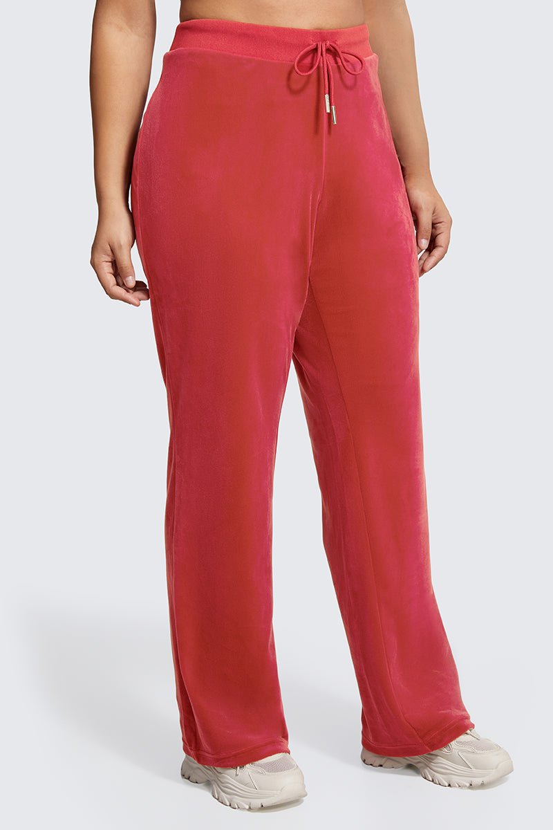 Plus-Size OG Big Bling Velour Track Pants - Image 4