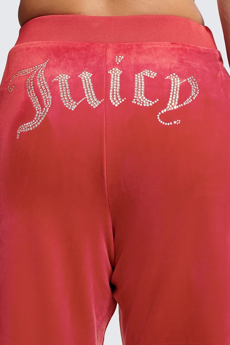 Plus-Size OG Big Bling Velour Track Pants - Image 3