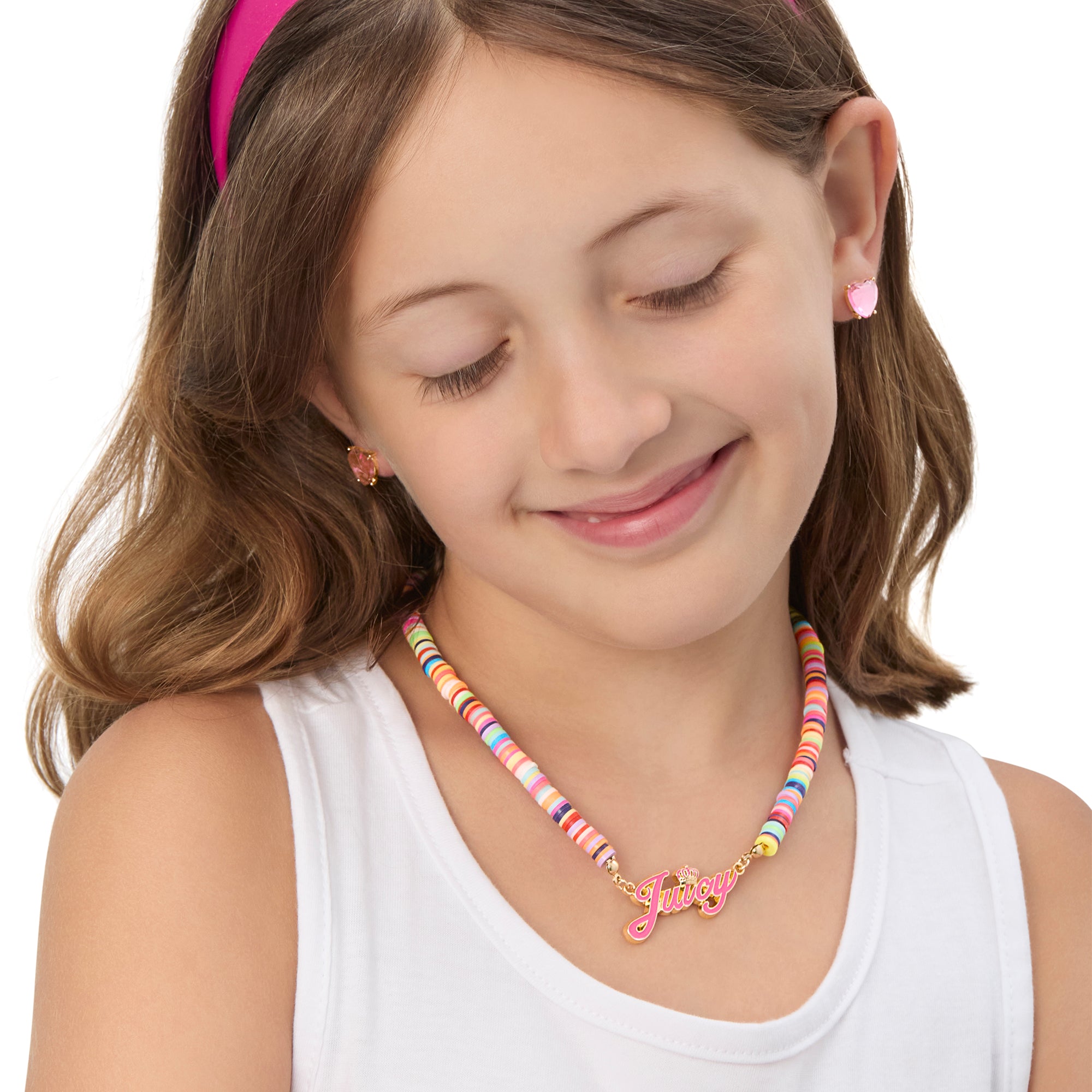 Kids Confetti Beaded Necklace - Image 2