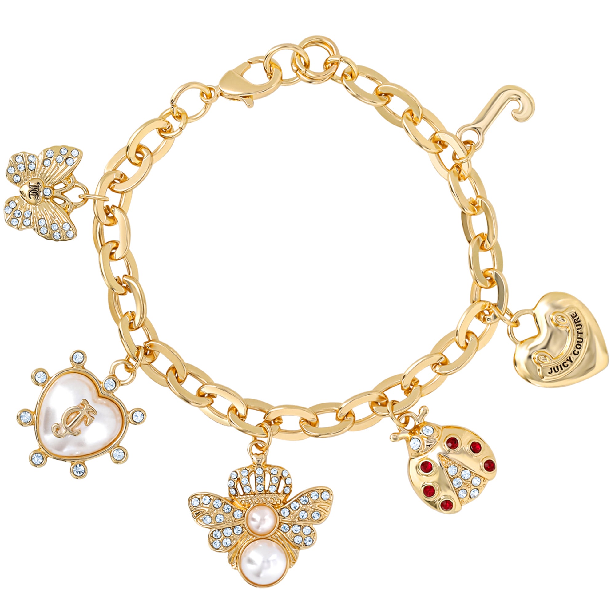 Pearl & Icon Charm Bracelet