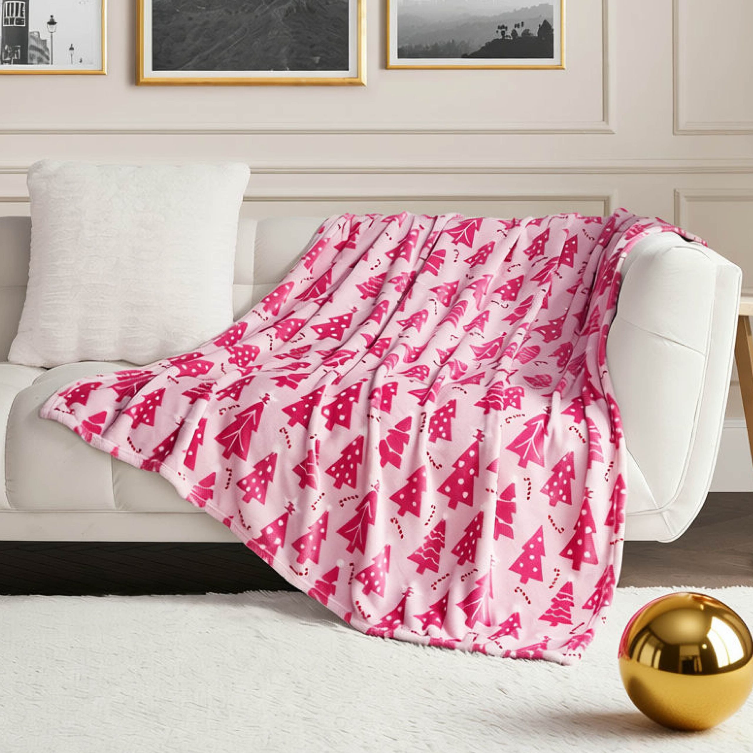 Plush Throw Blanket