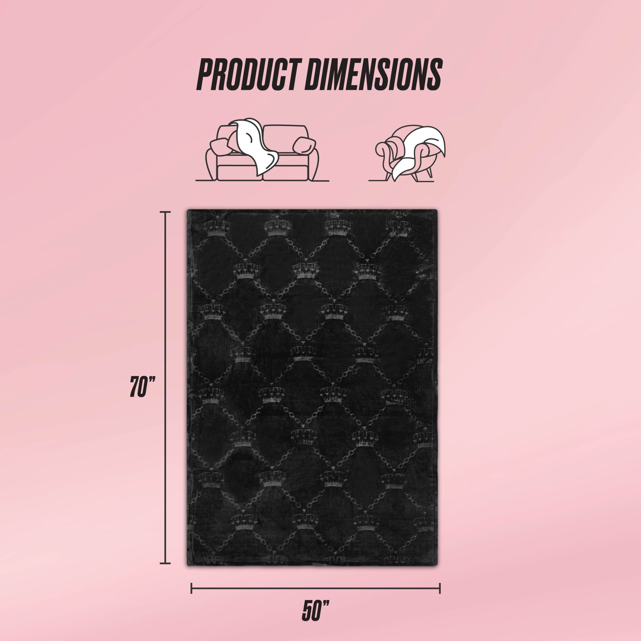 Embossed Plush Throw Blanket - Image 3