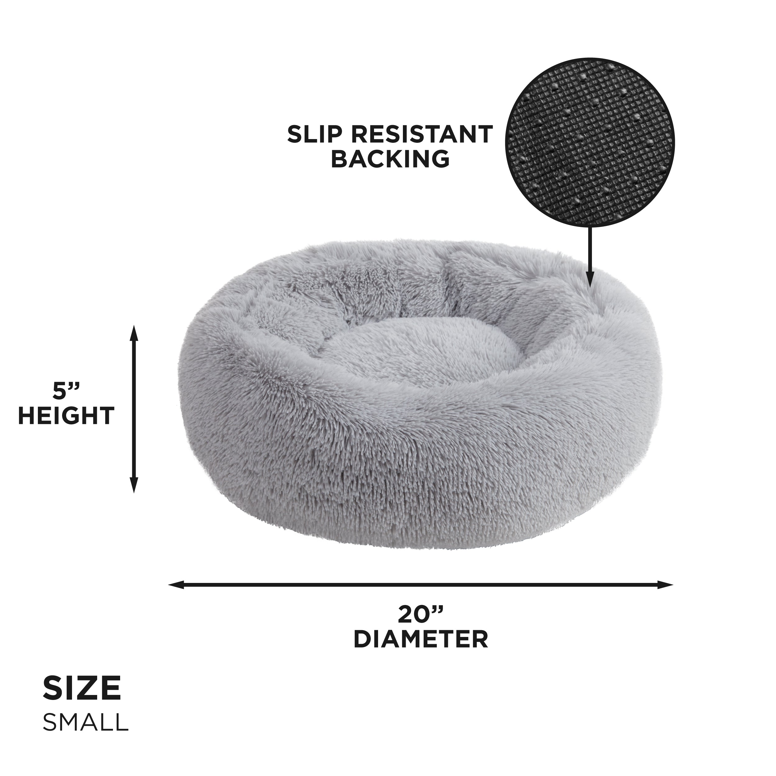 Devon Faux Fur Pet Bed - Image 5