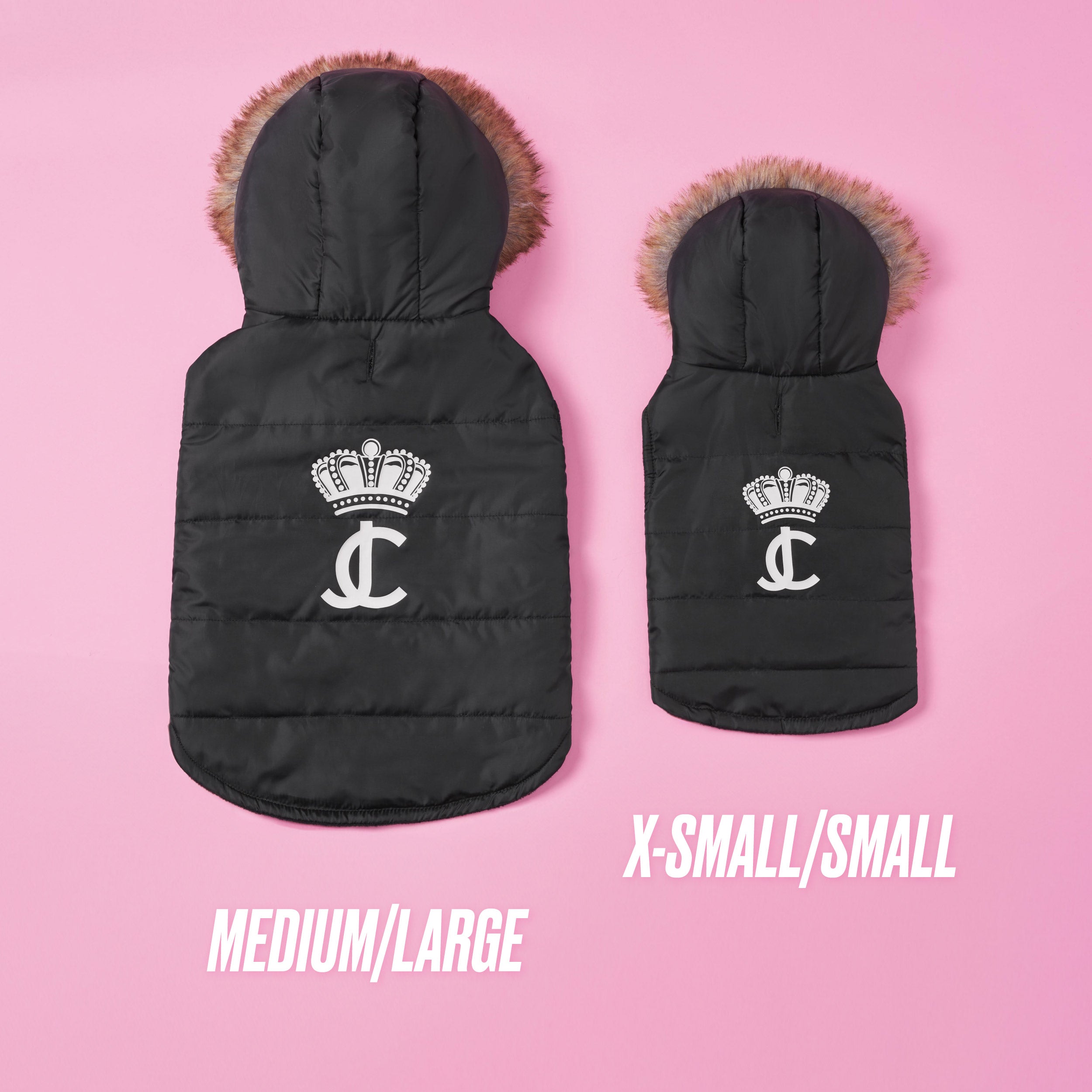Pet Faux Fur Hooded Jacket - Image 5