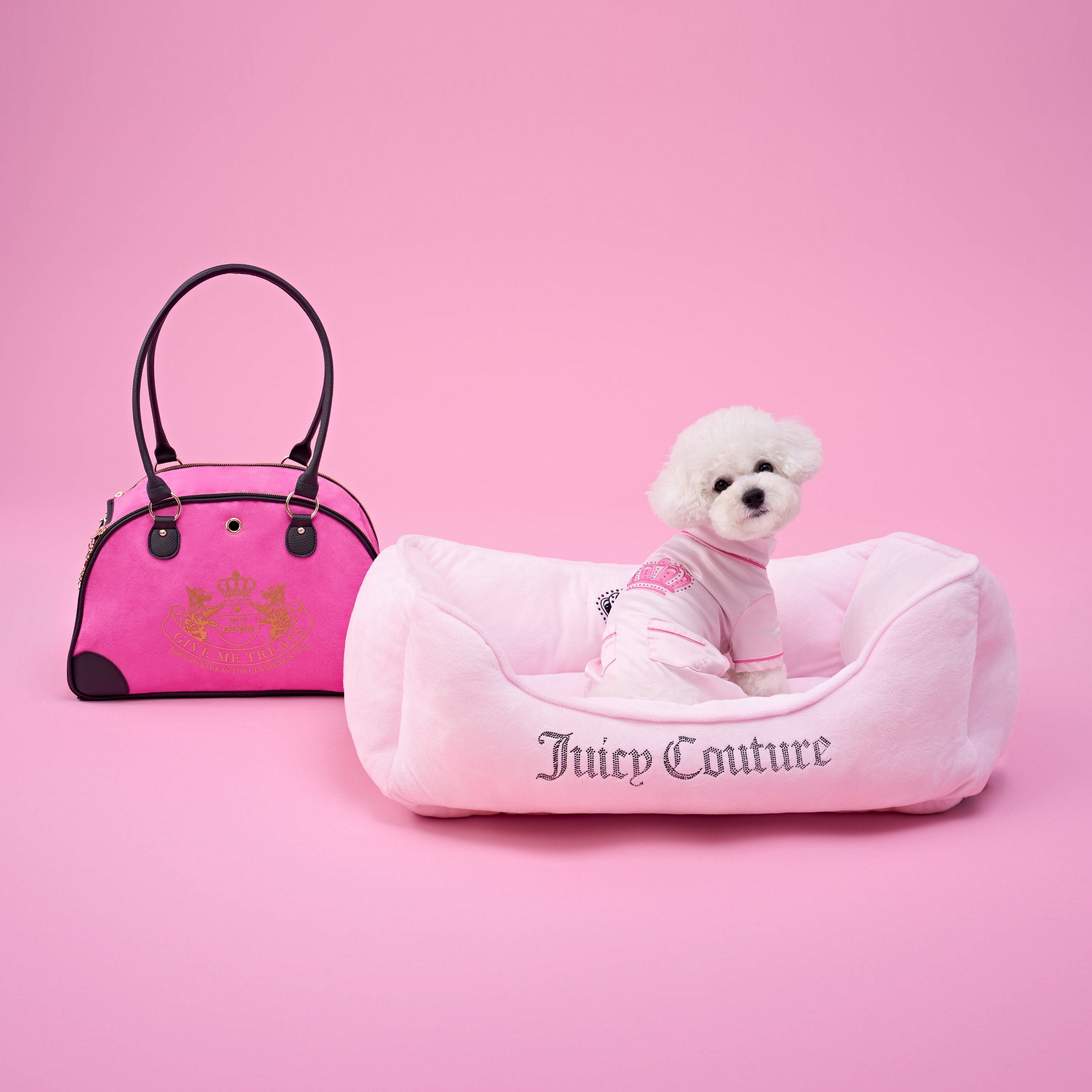 Juicy Couture Pet Silky Satin Pajamas - Image 8