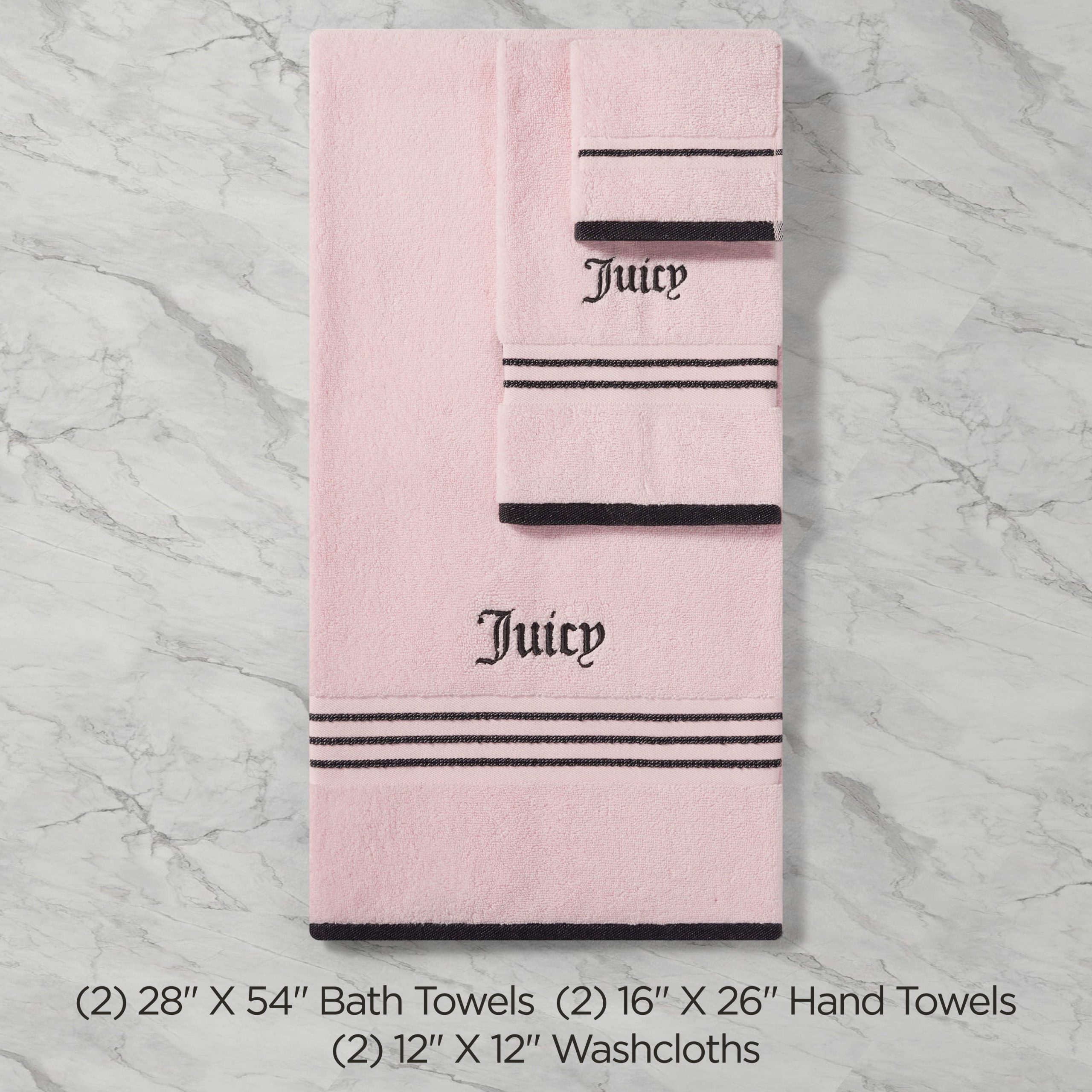 Neon Border Bath Towel Set - Image 2