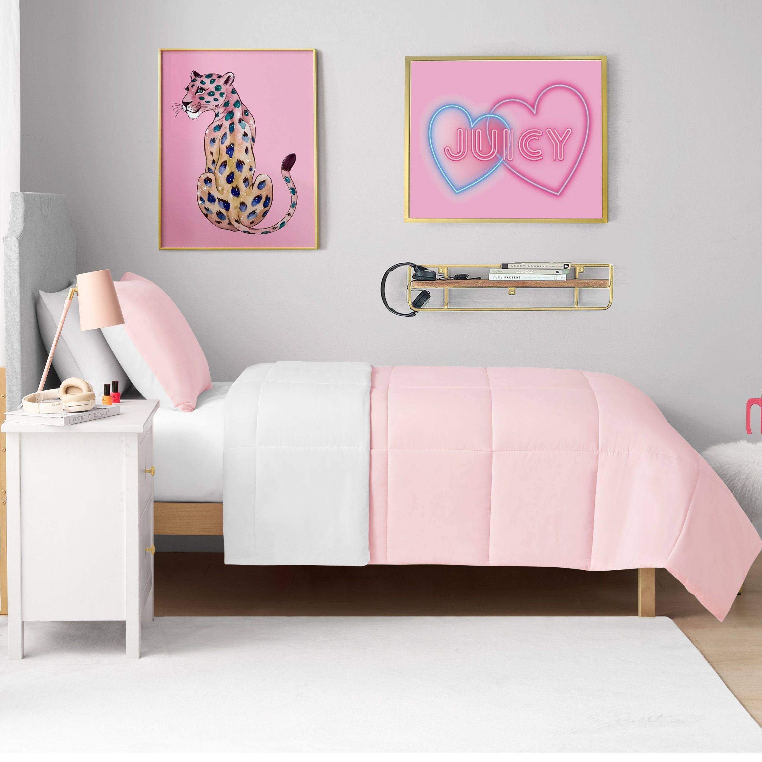 Box Stitch Reversible Comforter Set - Image 2