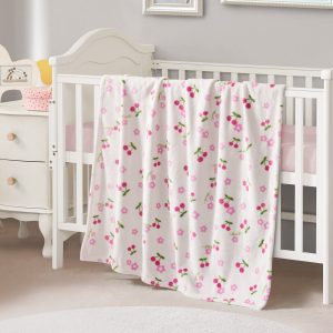 Plush Baby Throw Blanket
