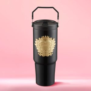 Flip & Sip Hydration Stainless Steel Tumbler