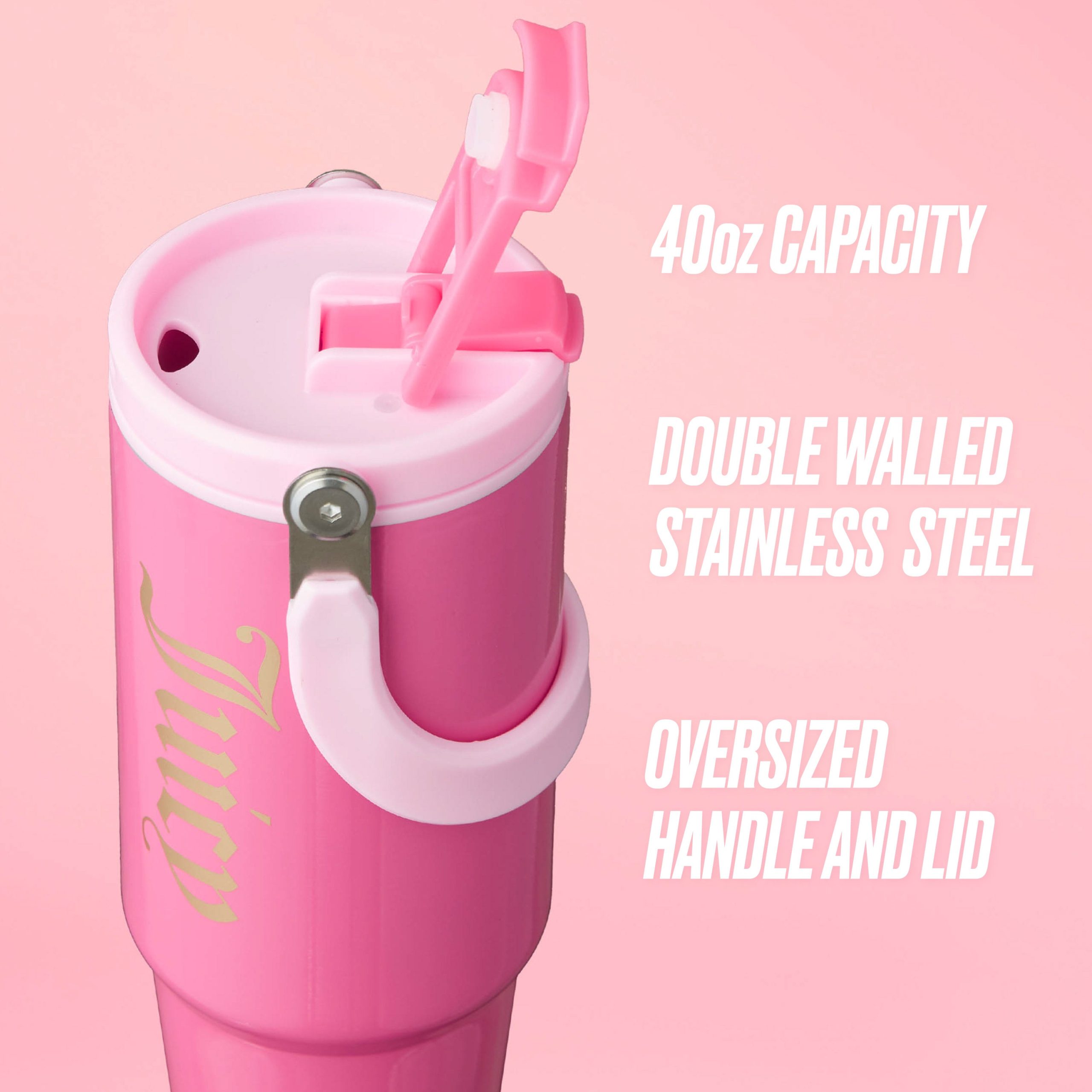 Flip Fusion Hydration Stainless Steel Tumbler - Image 2