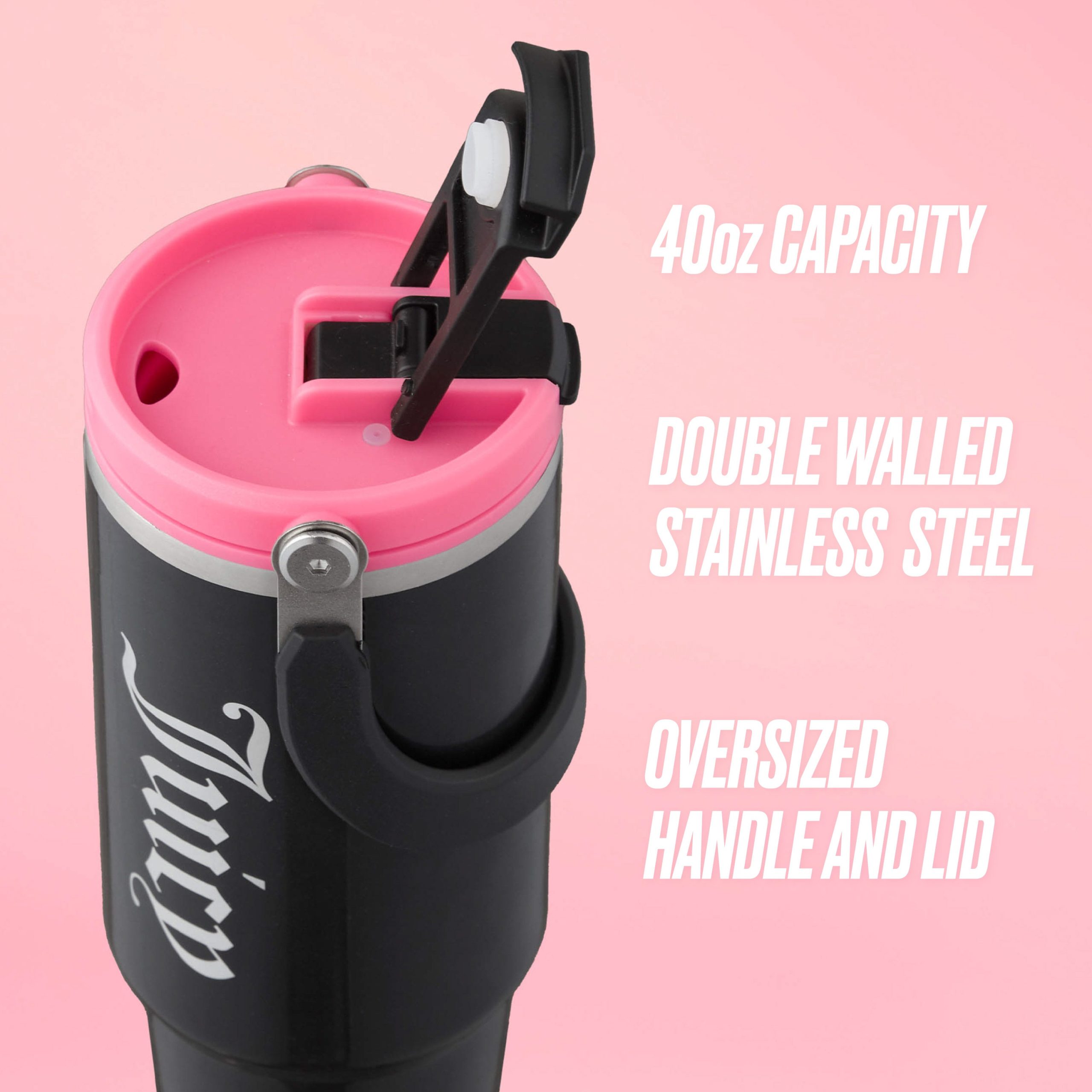 Flip Fusion Hydration Stainless Steel Tumbler - Image 2