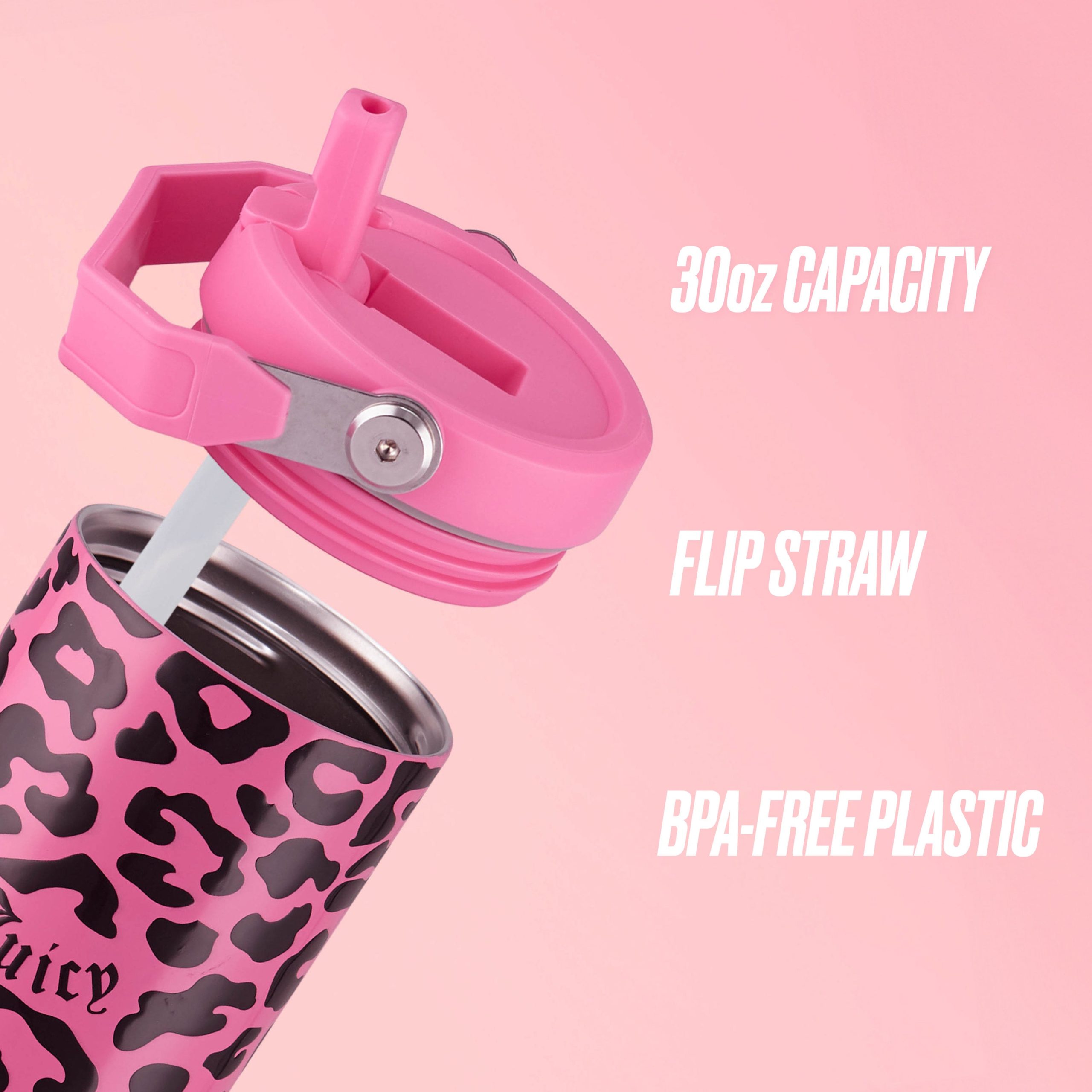 Flip & Sip Hydration Stainless Steel Tumbler - Image 2