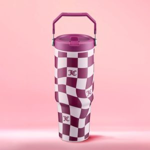 Flip & Sip Hydration Stainless Steel Tumbler