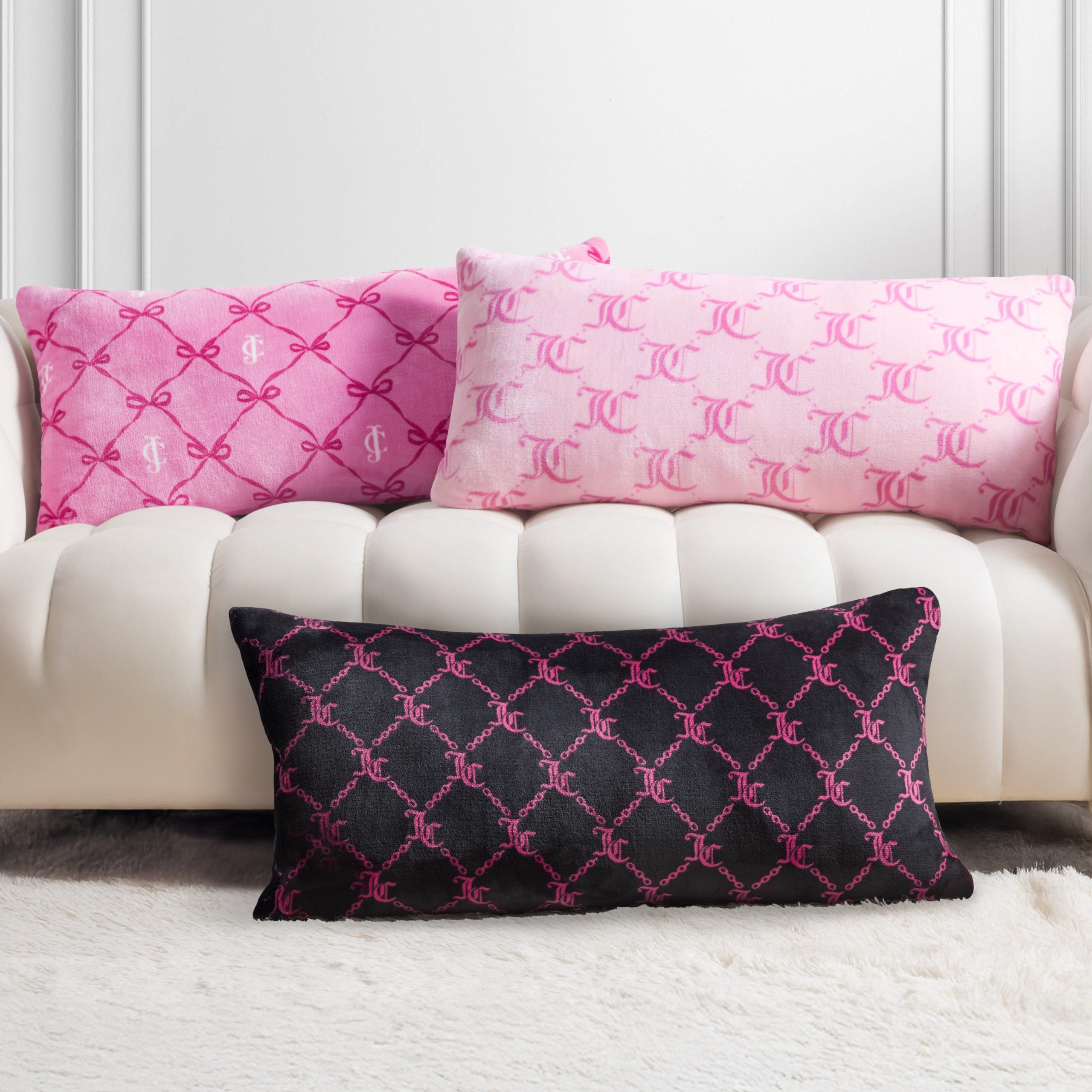 Lattice Print Plush Body Pillow - Image 4
