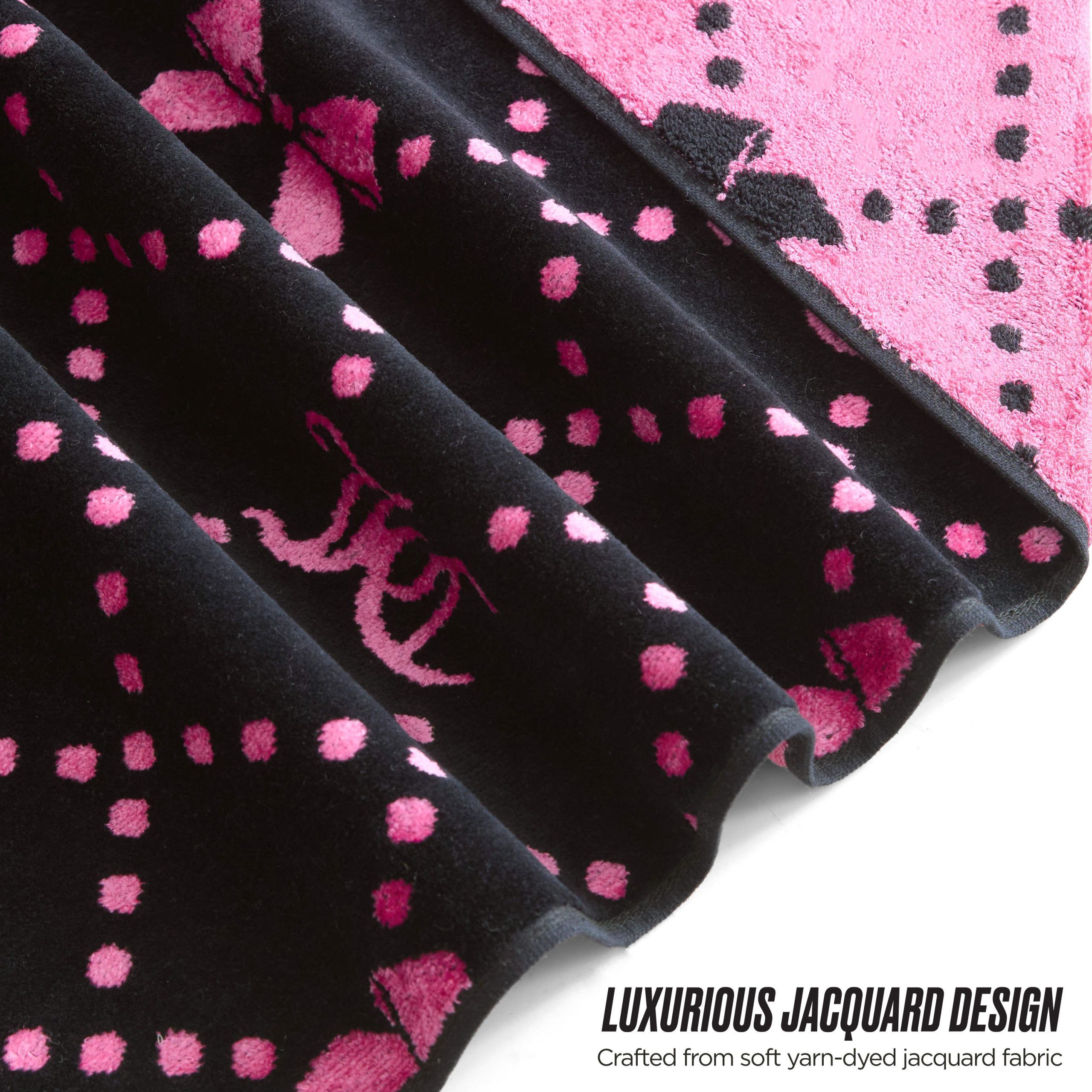 Printed Jacquard Bath Towel Set - Image 3