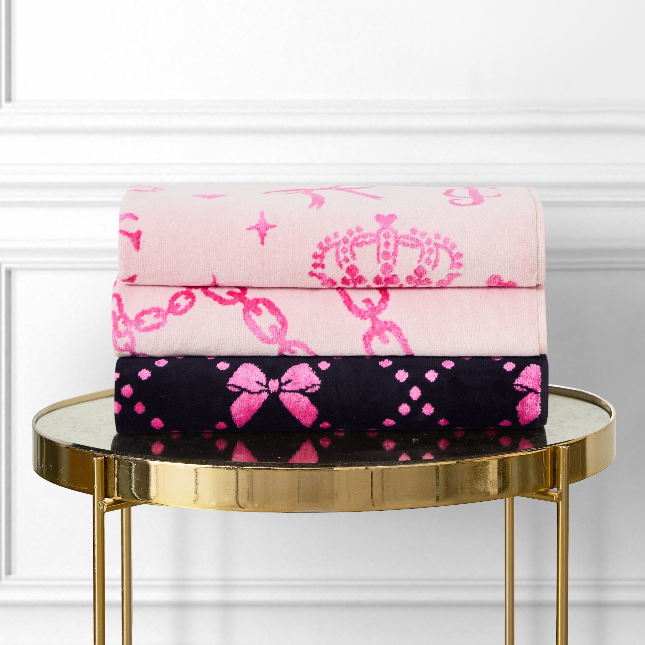Printed Jacquard Bath Towel Set - Image 5