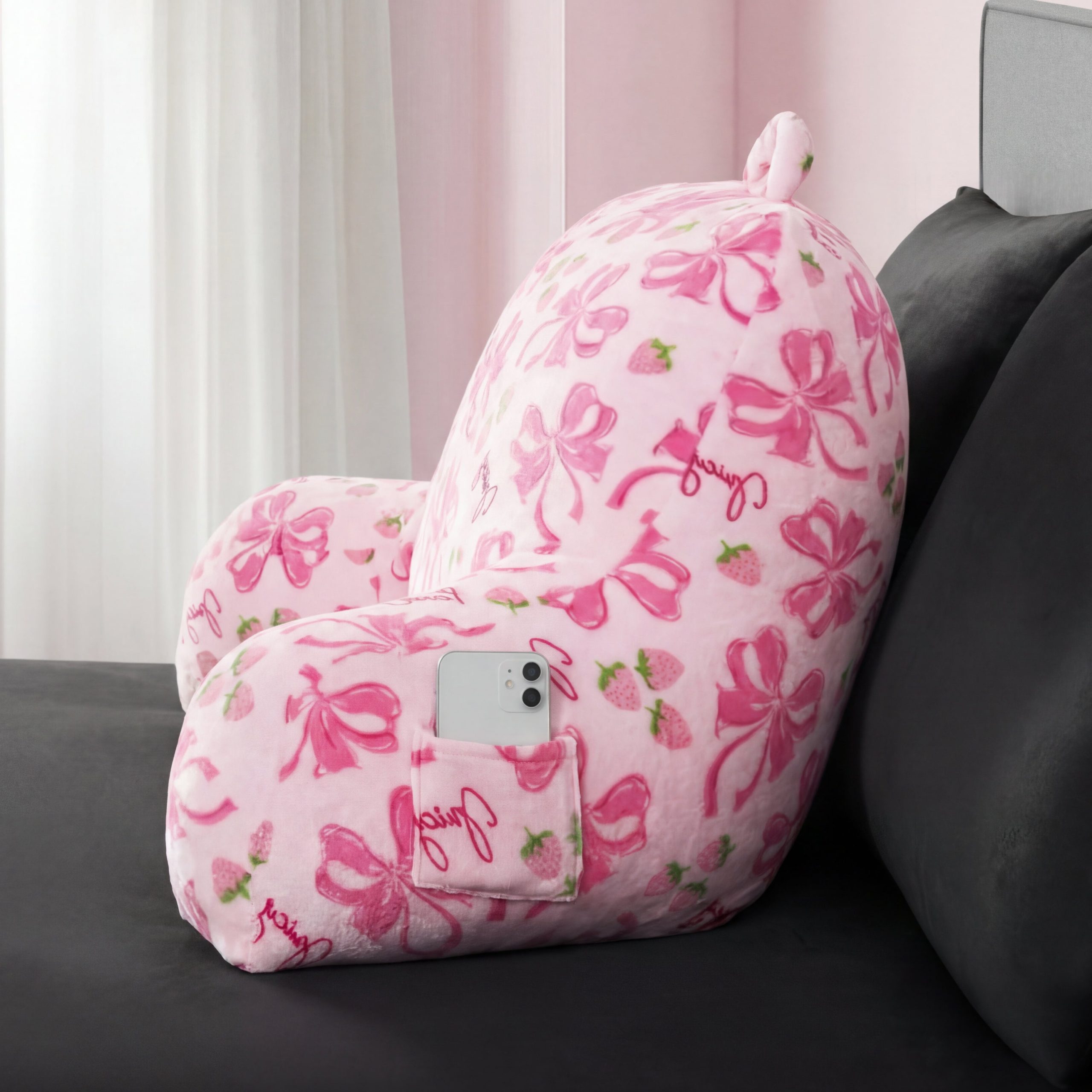 Printed Backrest Pillow - Image 2