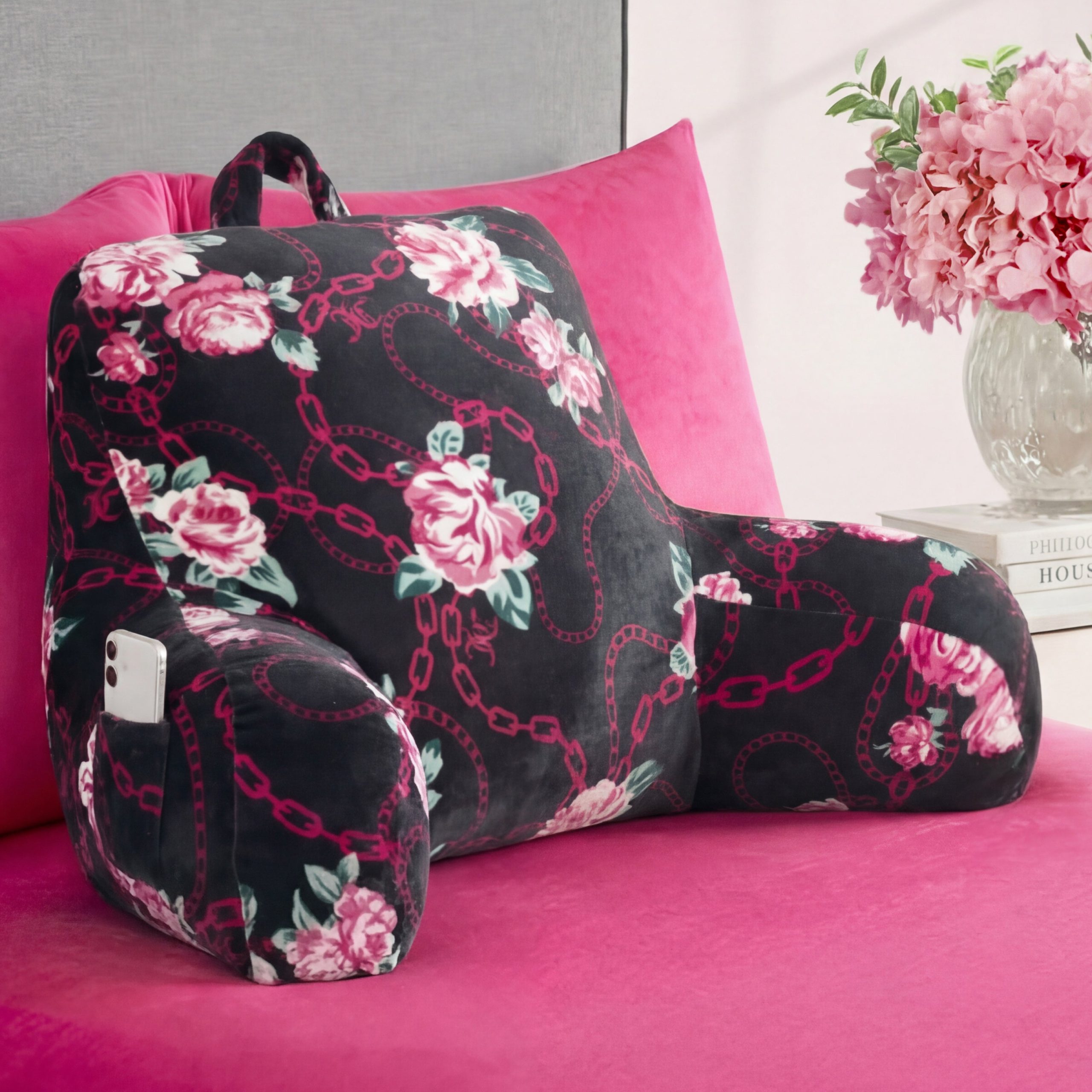 Printed Backrest Pillow
