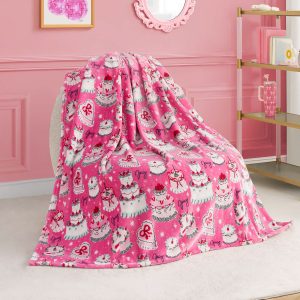 Kids Plush Throw Blanket