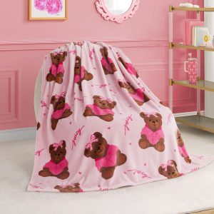Kids Plush Throw Blanket