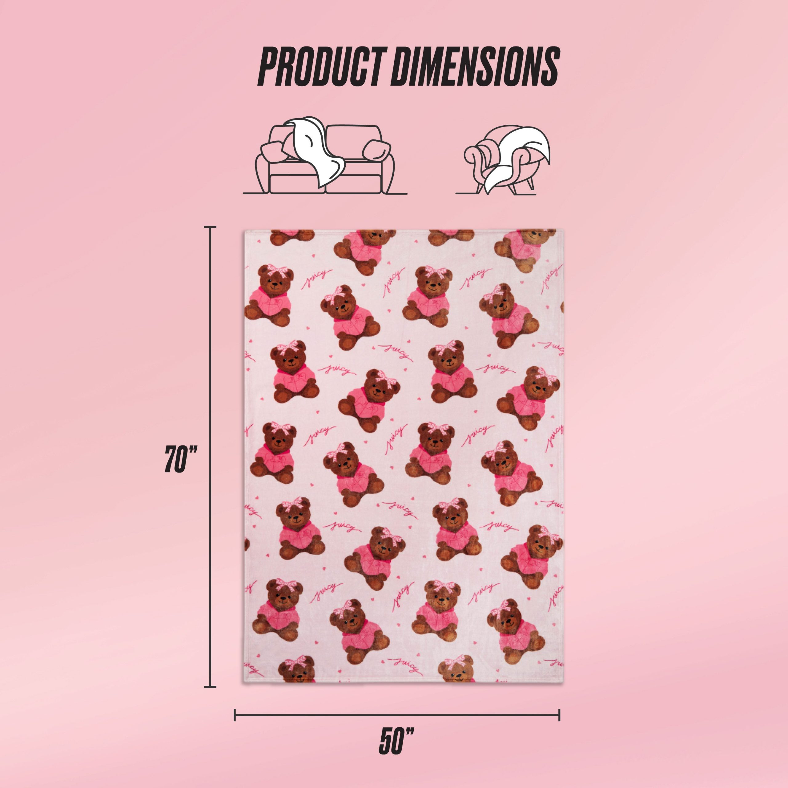Kids Plush Throw Blanket - Image 2