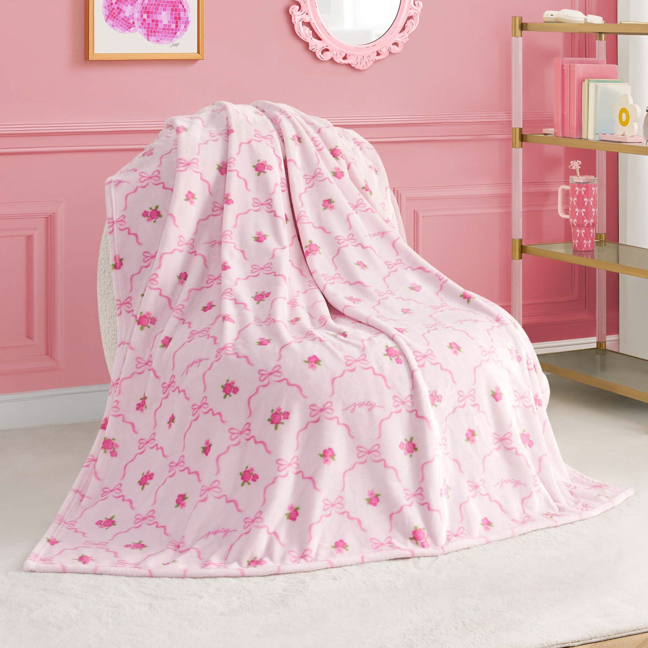 Kids Plush Throw Blanket