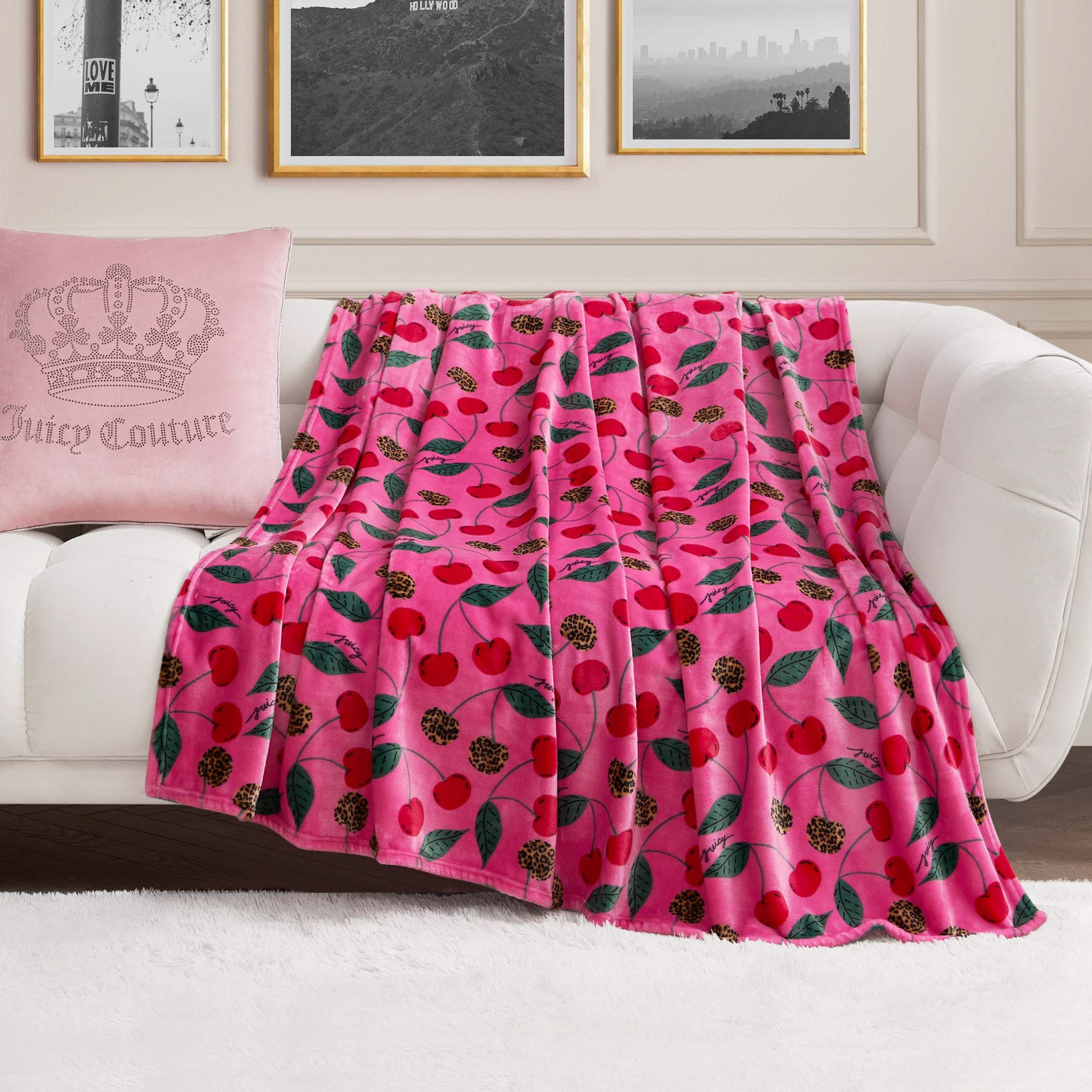 Plush Oversized Throw Blanket. 60 x 70