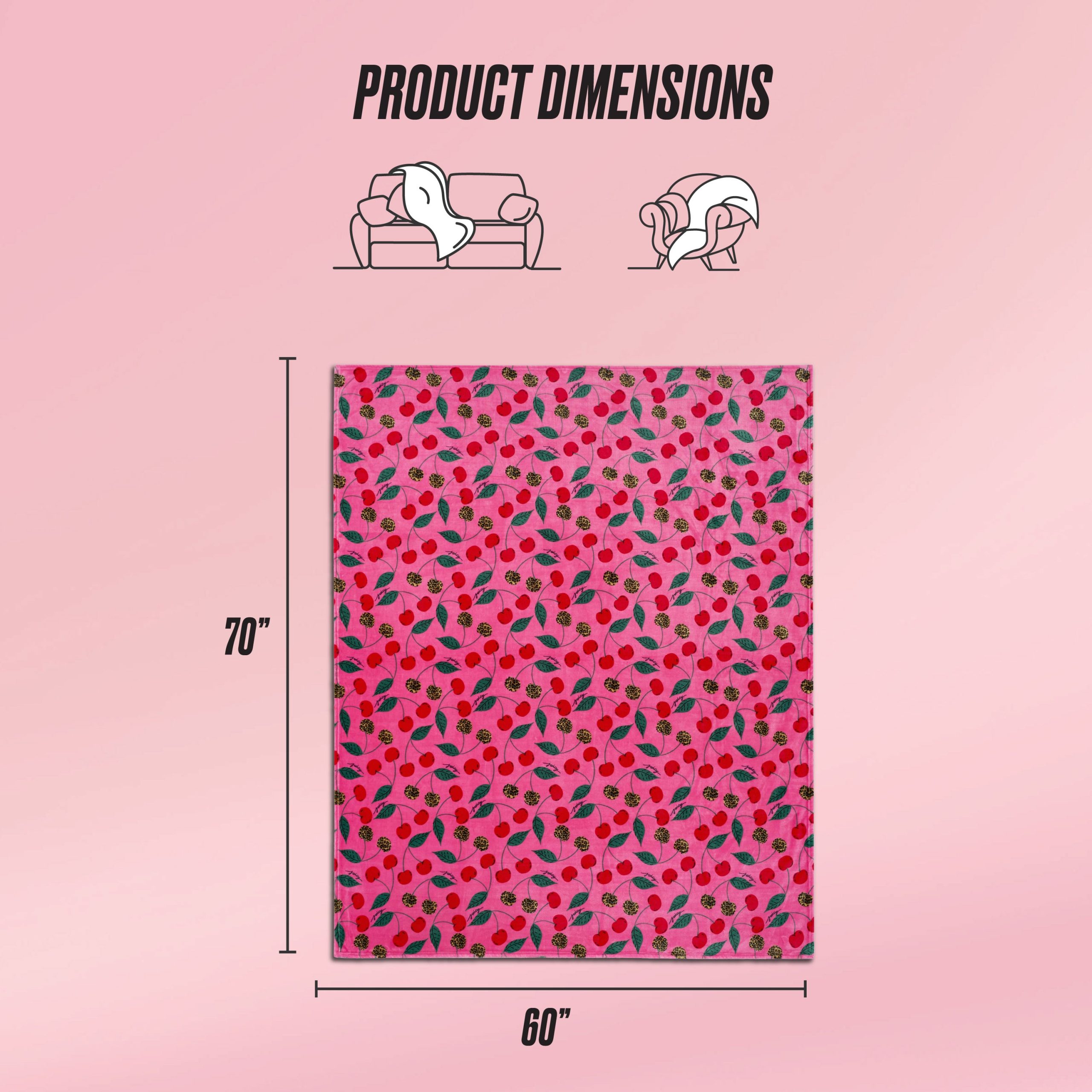 Plush Oversized Throw Blanket. 60 x 70 - Image 2