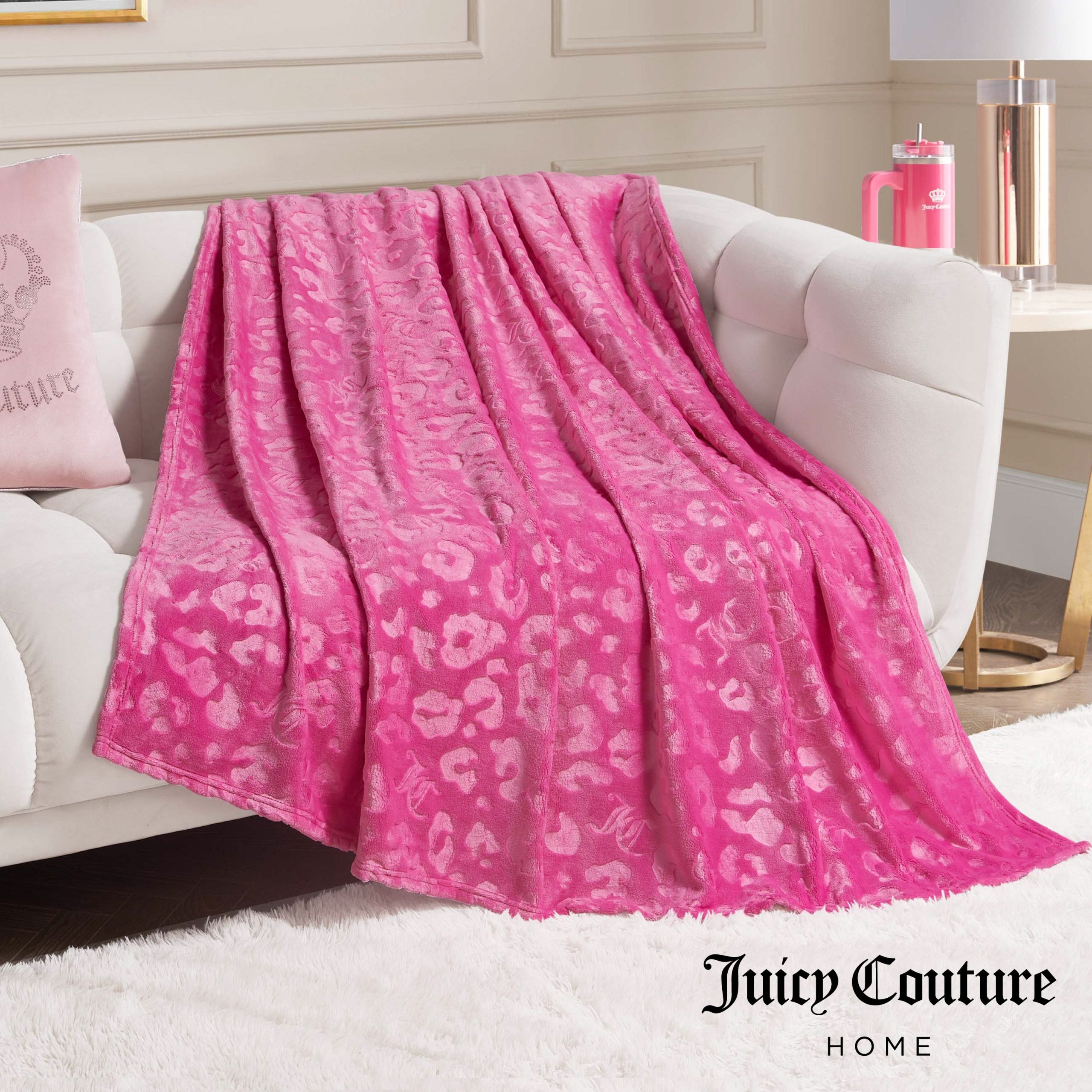Embossed Plush Oversized Throw Blanket - Image 3