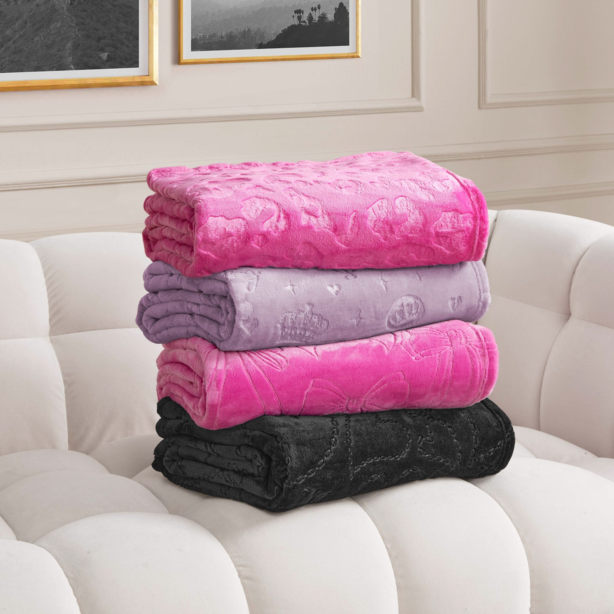 Embossed Plush Oversized Throw Blanket - Image 6