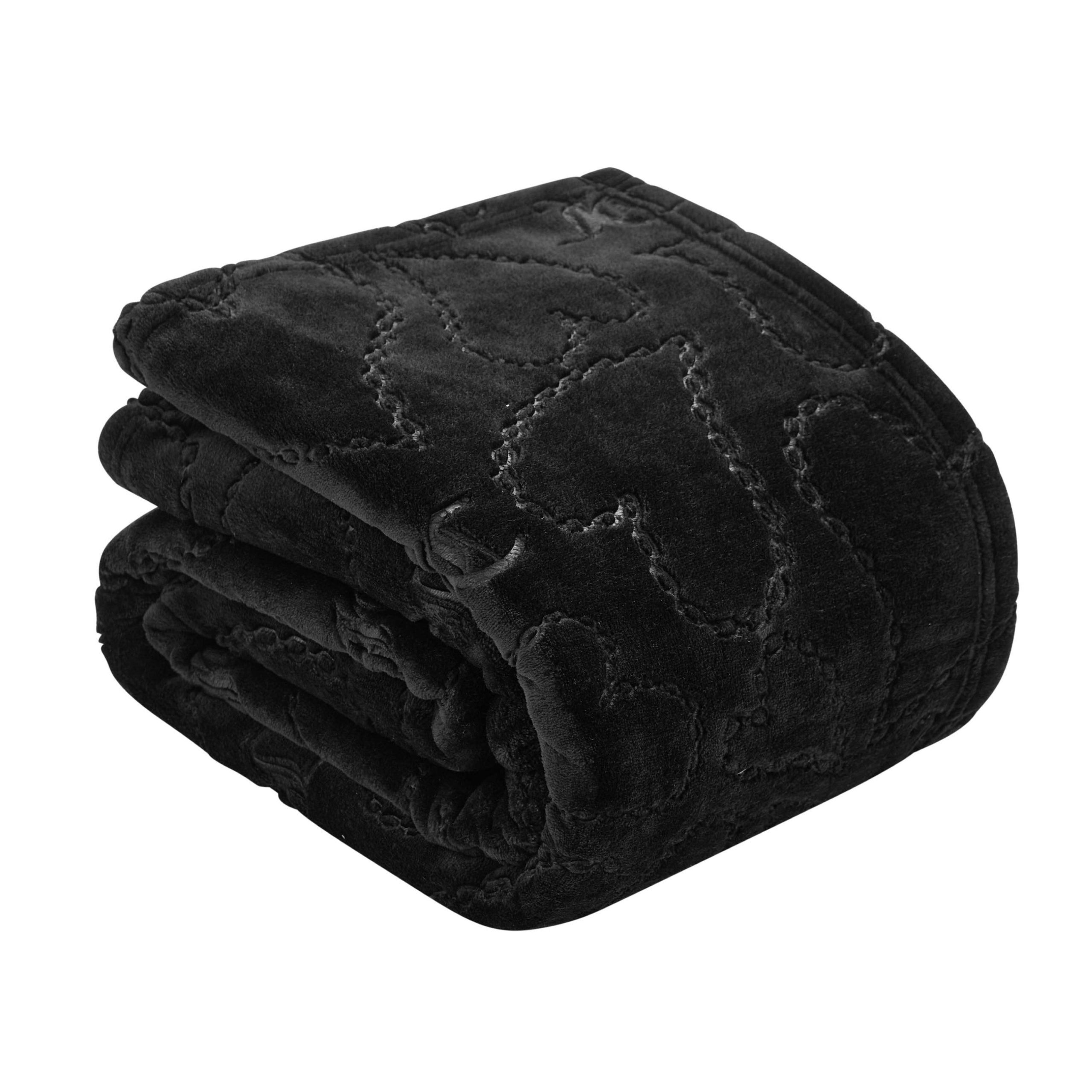 Embossed Plush Oversized Throw Blanket - Image 5