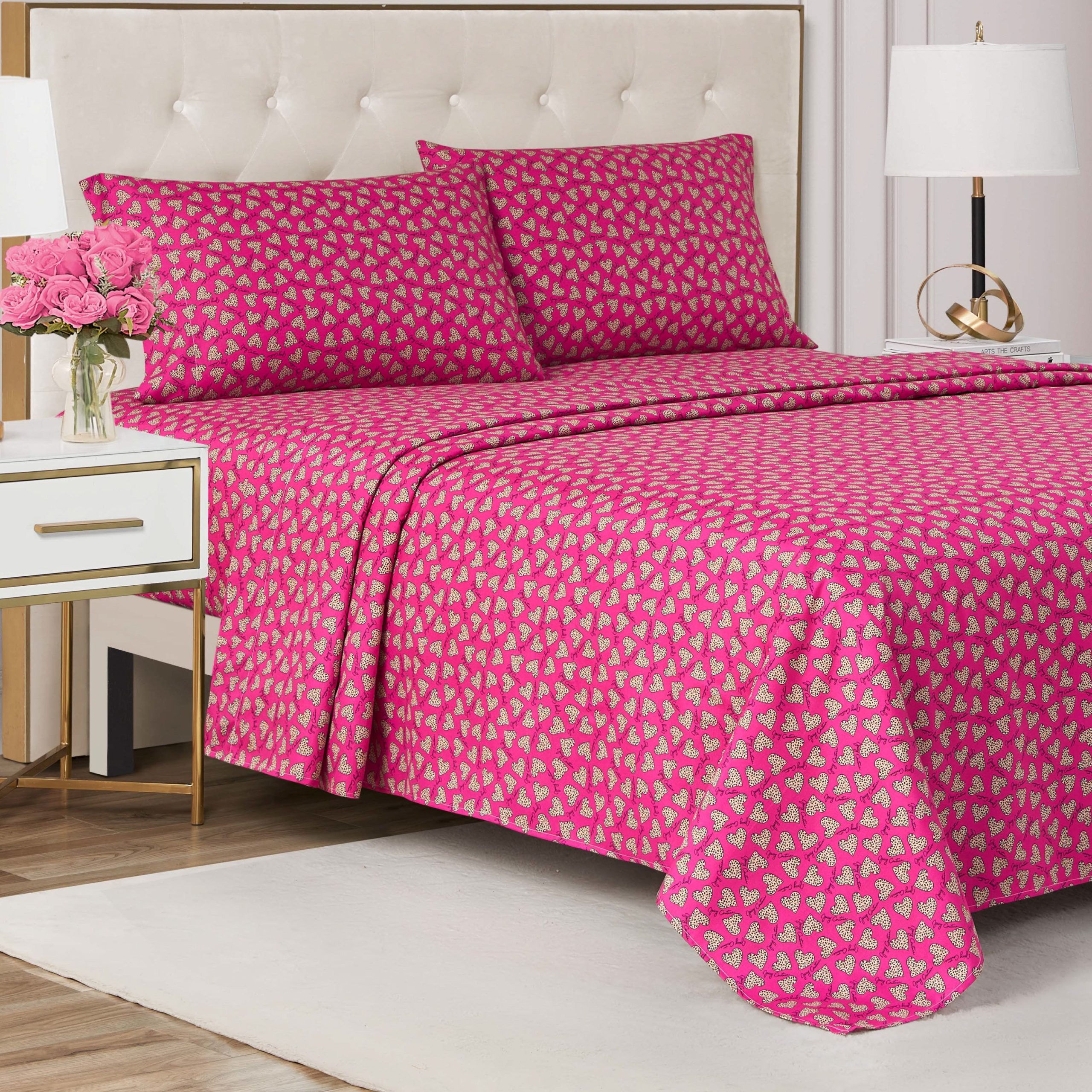 Printed Microfiber Sheet Set - Image 5