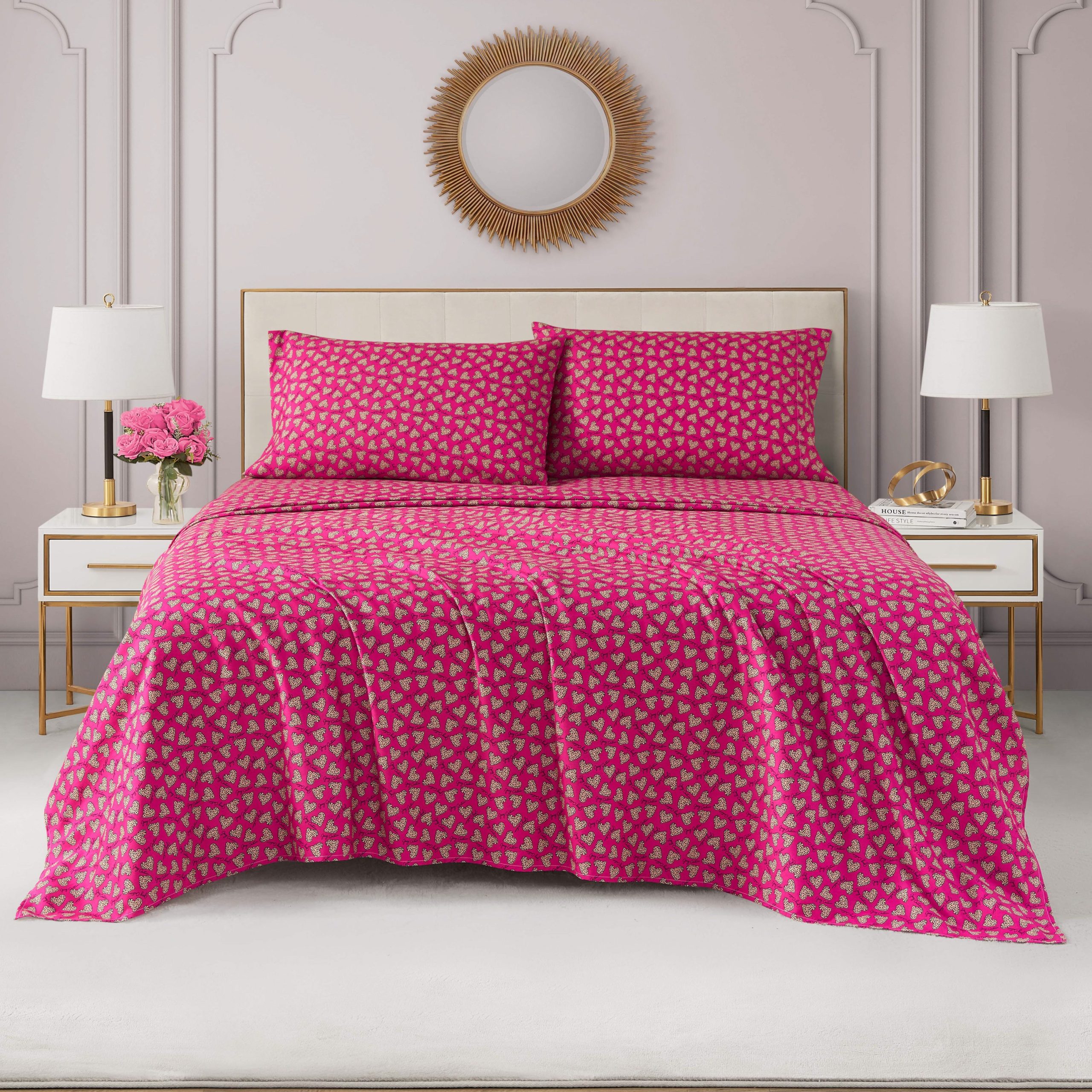 Printed Microfiber Sheet Set - Image 3