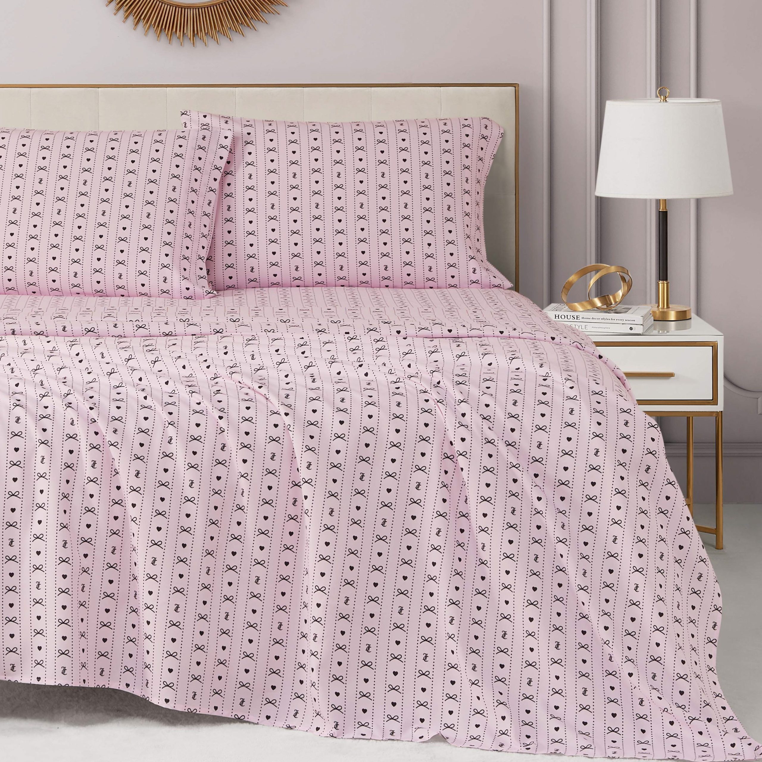 Printed Microfiber Sheet Set - Image 4