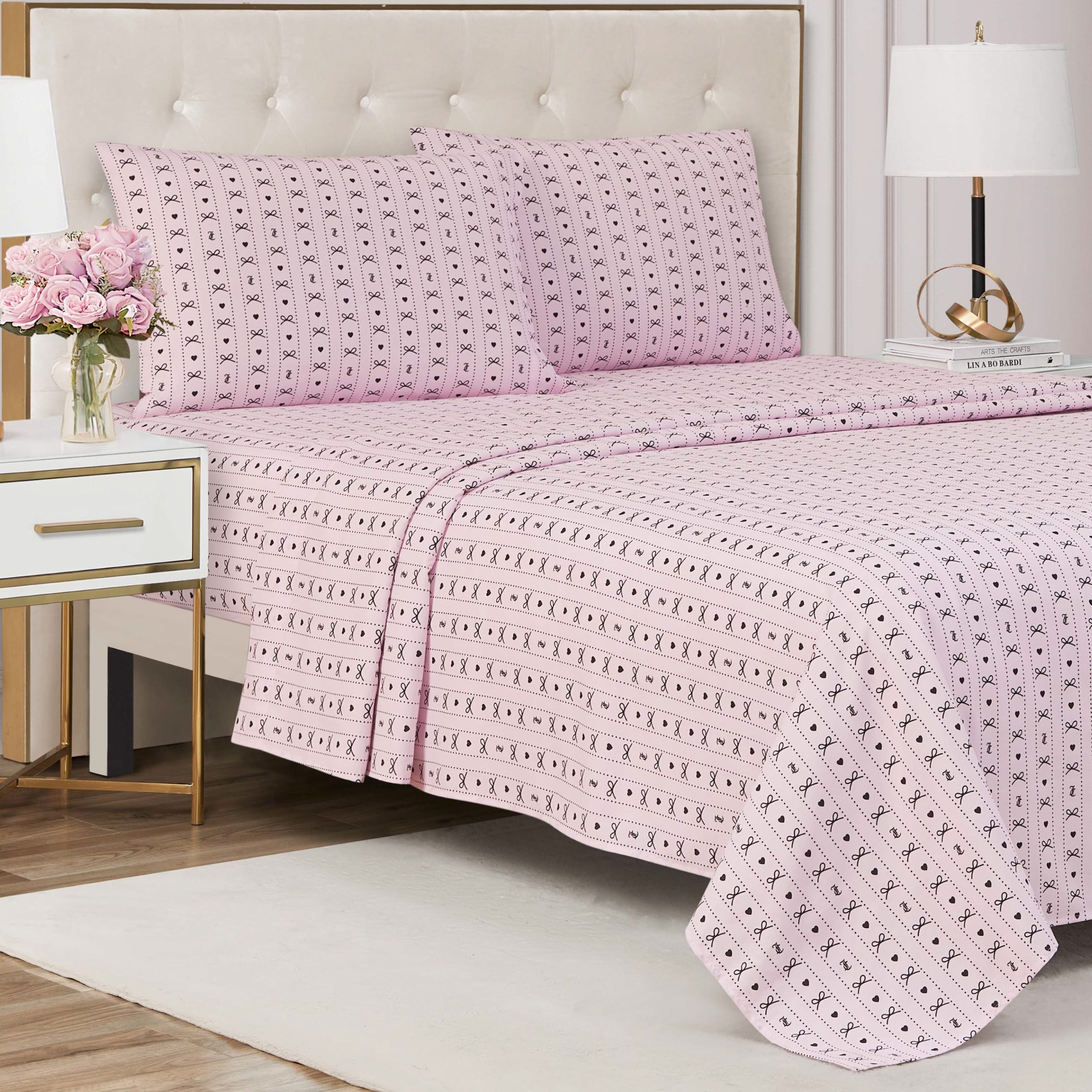 Printed Microfiber Sheet Set - Image 5