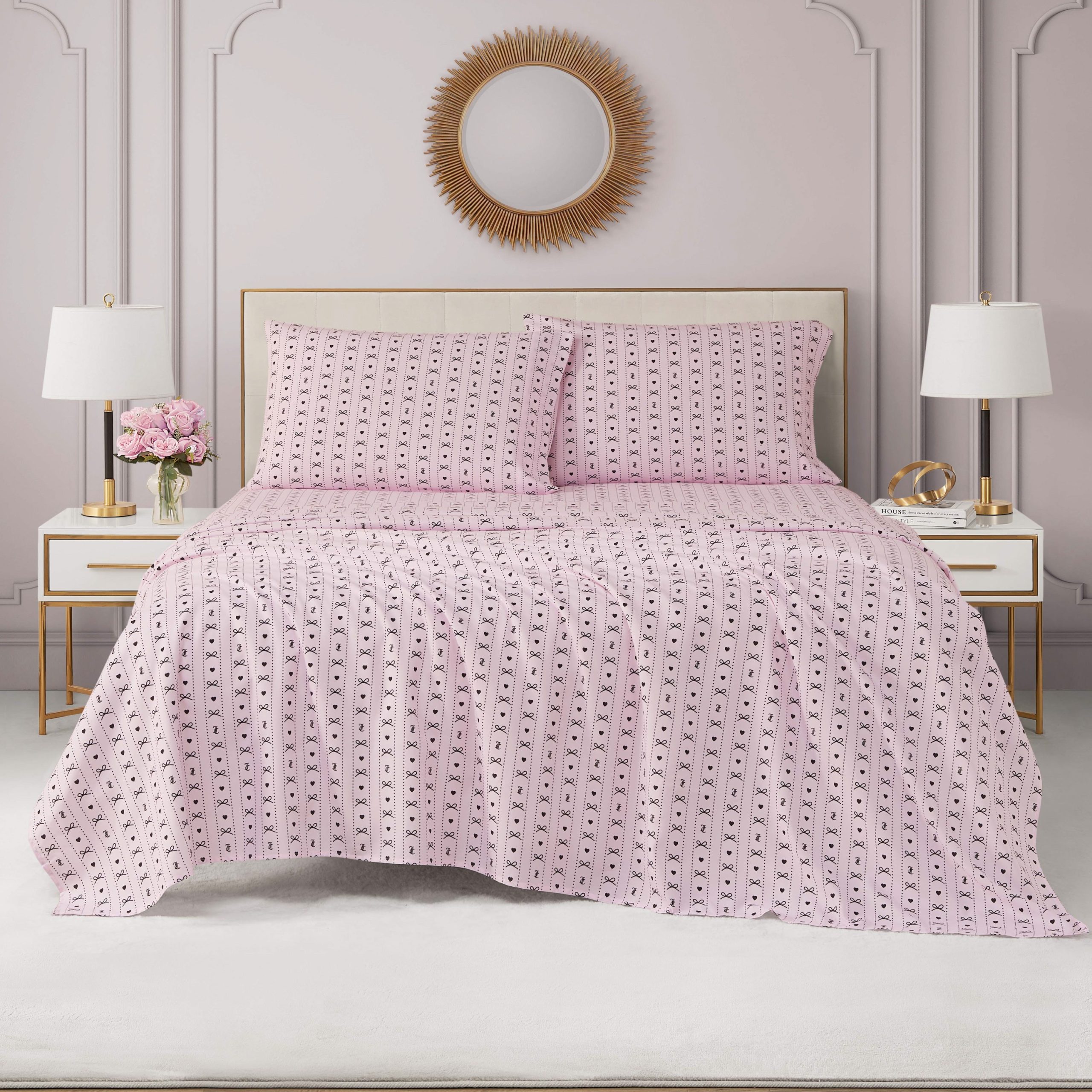 Printed Microfiber Sheet Set - Image 3