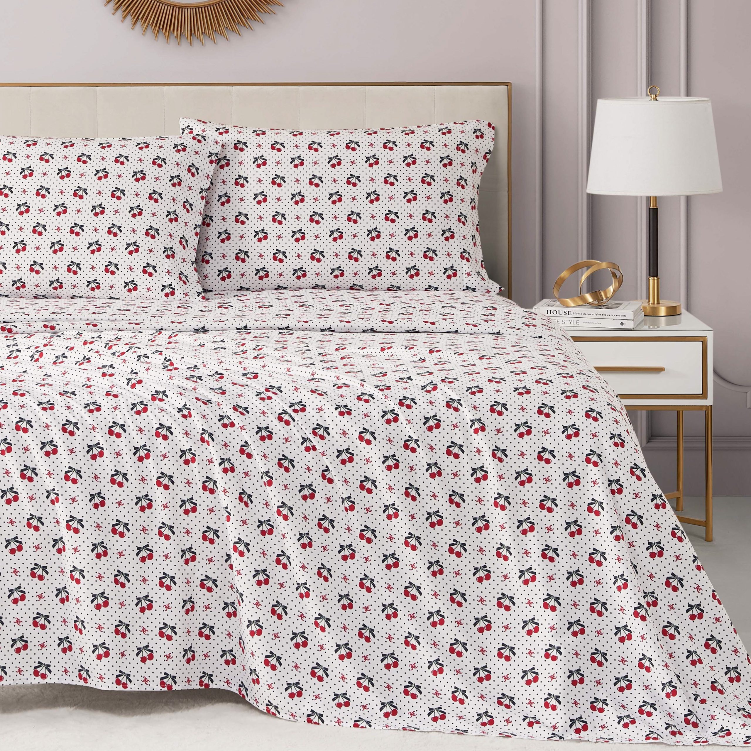 Printed Microfiber Sheet Set - Image 4