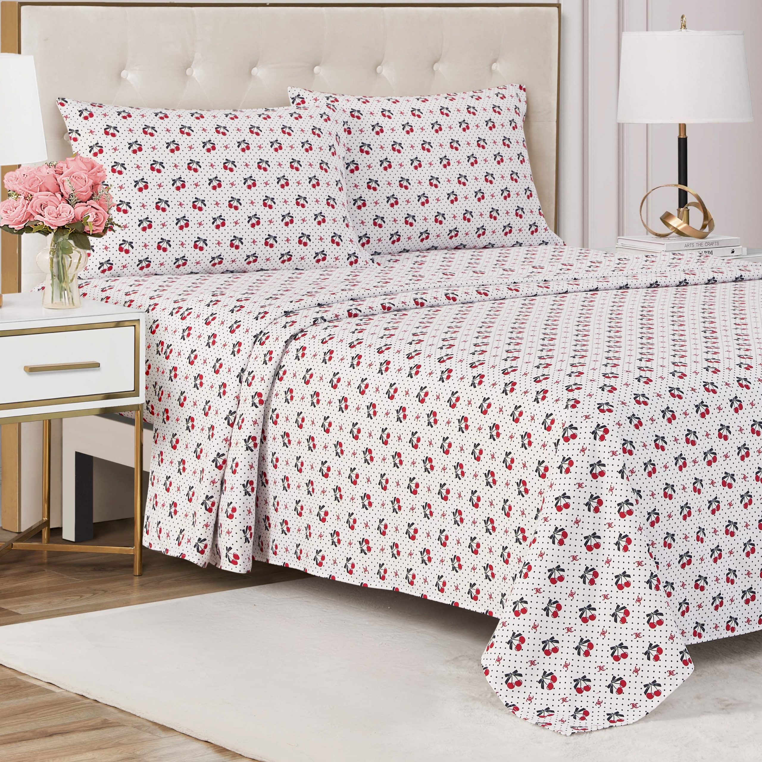 Printed Microfiber Sheet Set - Image 5