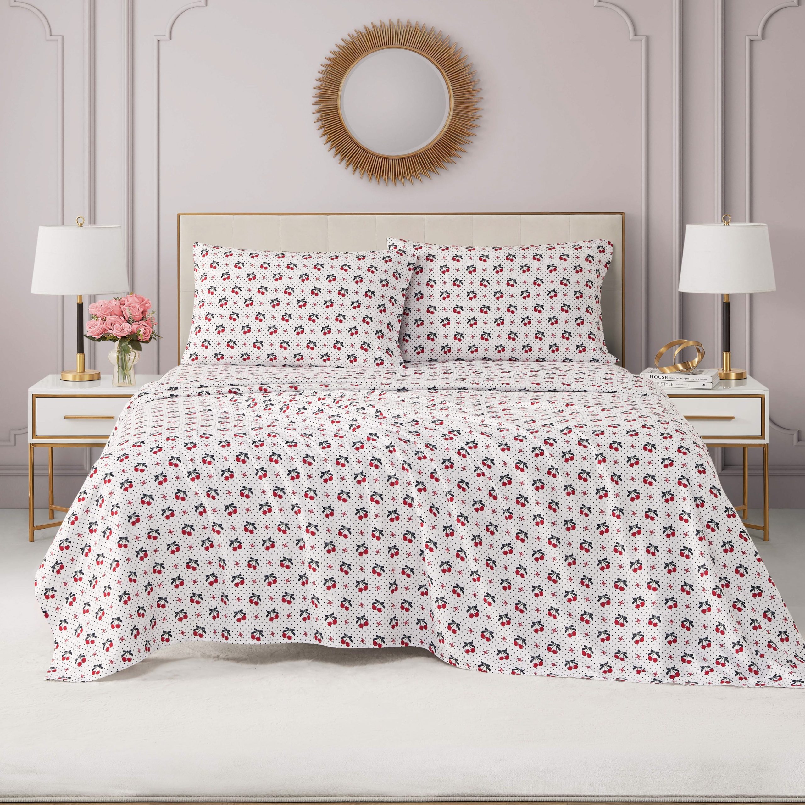 Printed Microfiber Sheet Set - Image 3