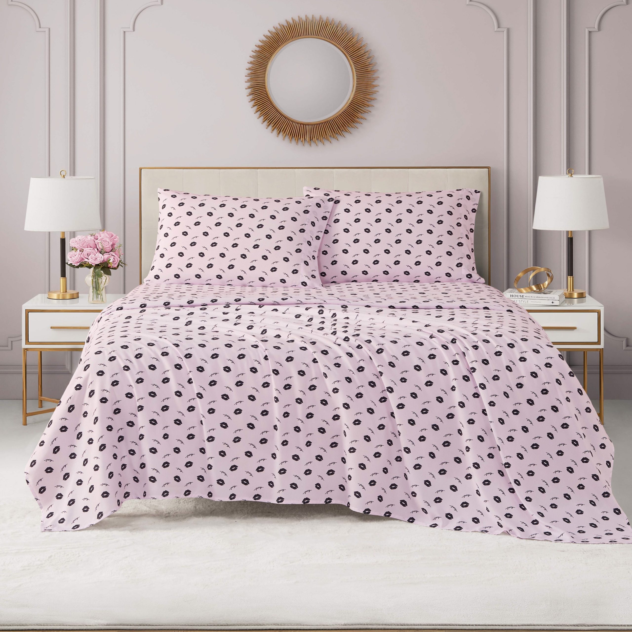 Printed Microfiber Sheet Set - Image 3