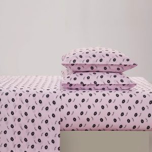 Printed Microfiber Sheet Set