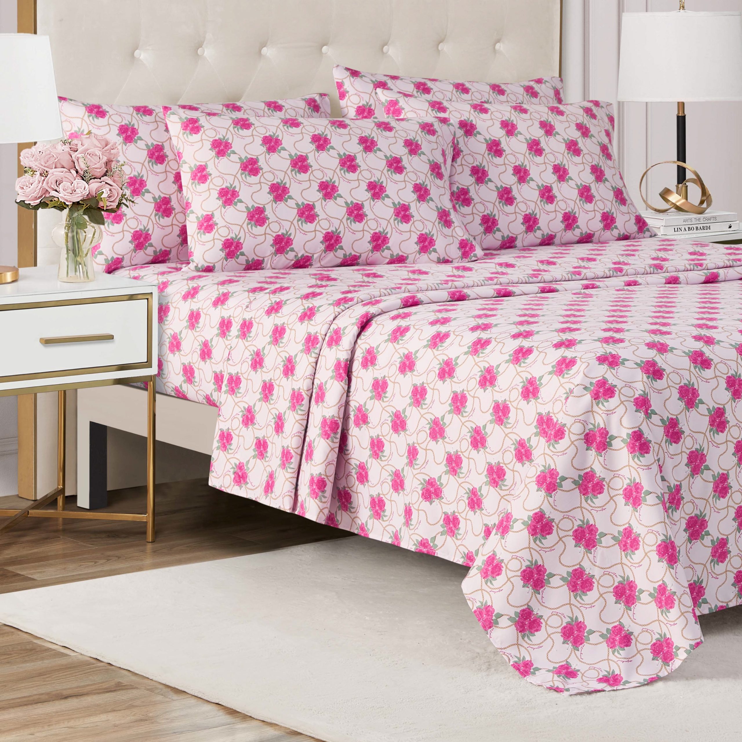 Microfiber Sheet Set With Extra Pillowcases - Image 5