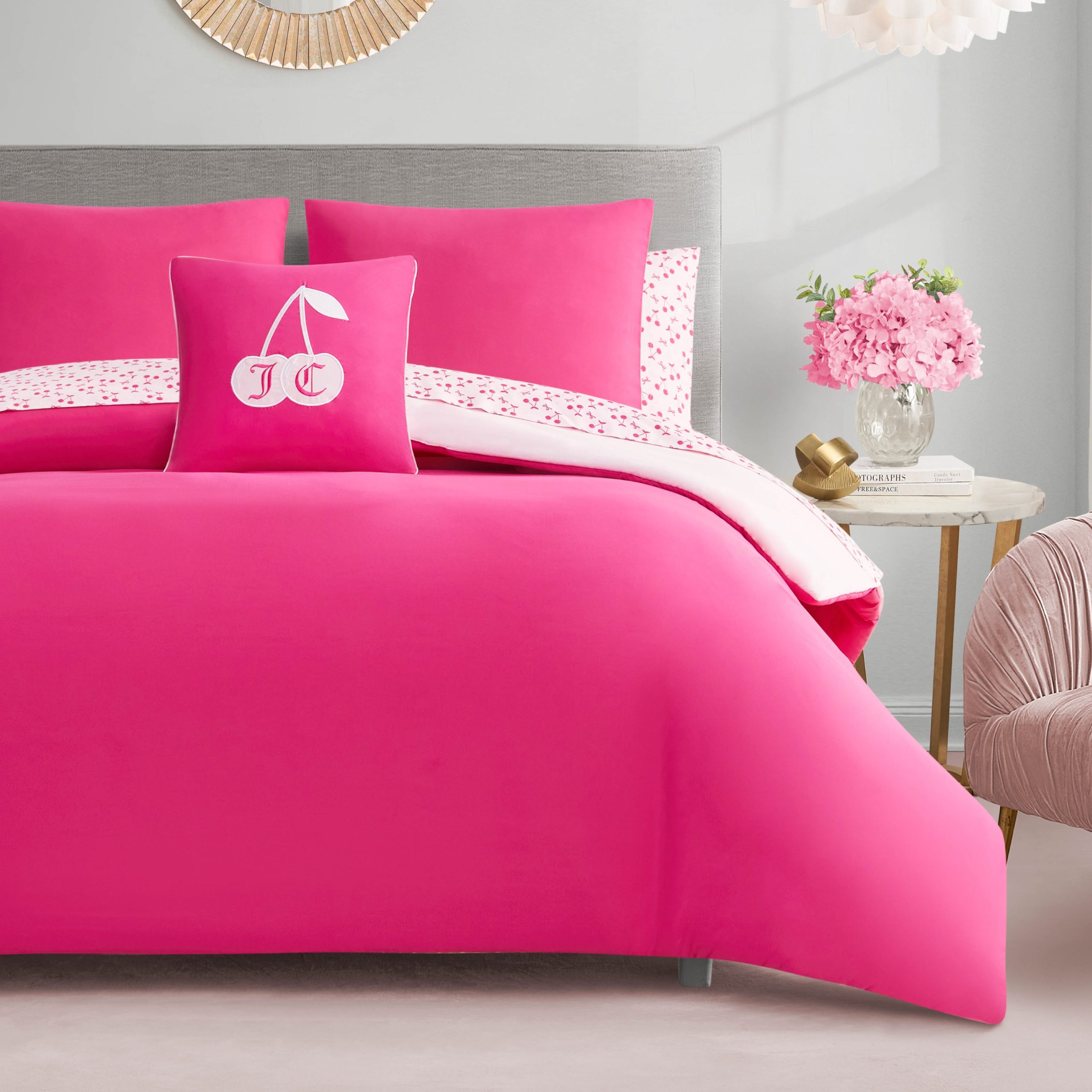 Cherry Reversible Bed in a Bag Bedding Set - Image 6