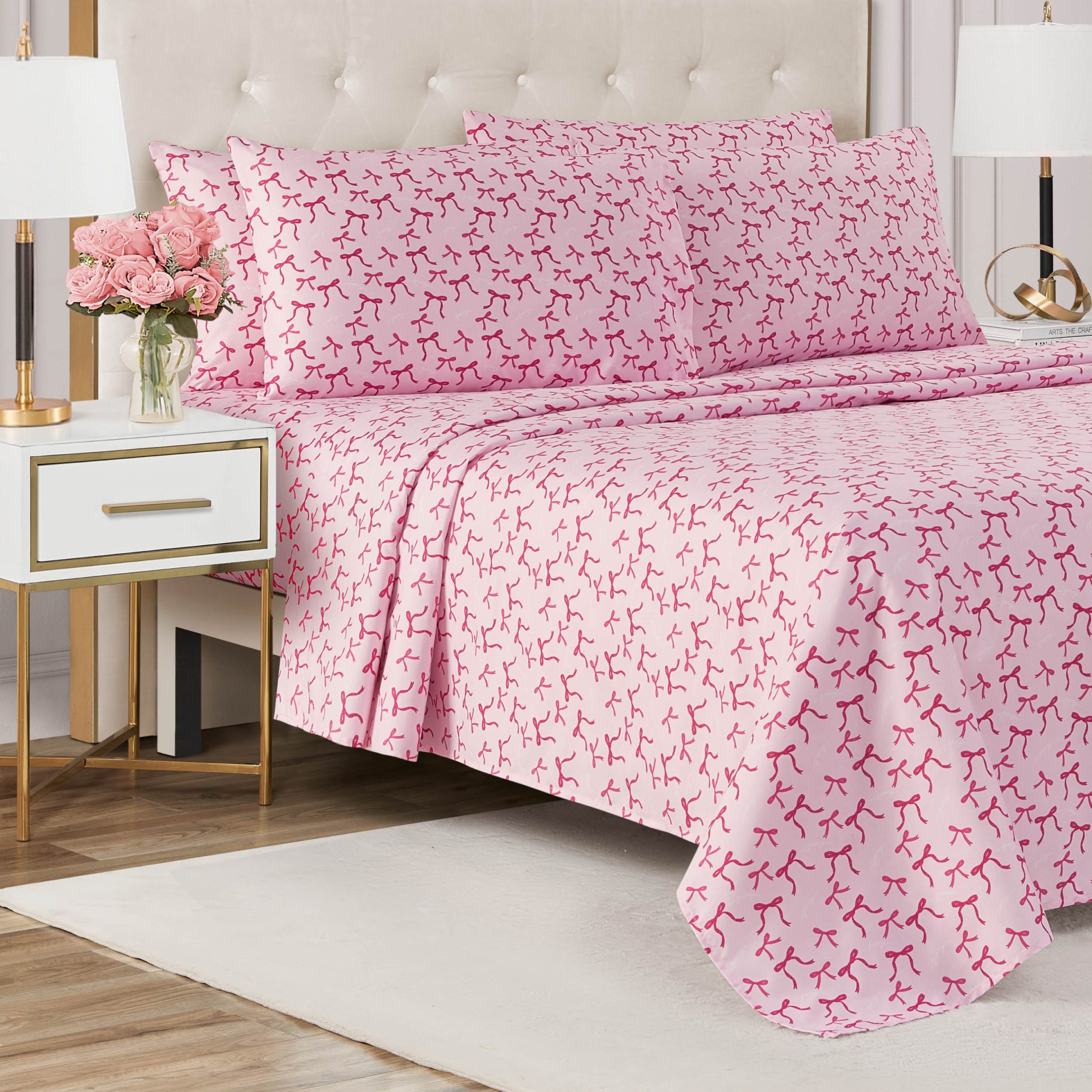 Microfiber Sheet Set With Extra Pillowcases - Image 5