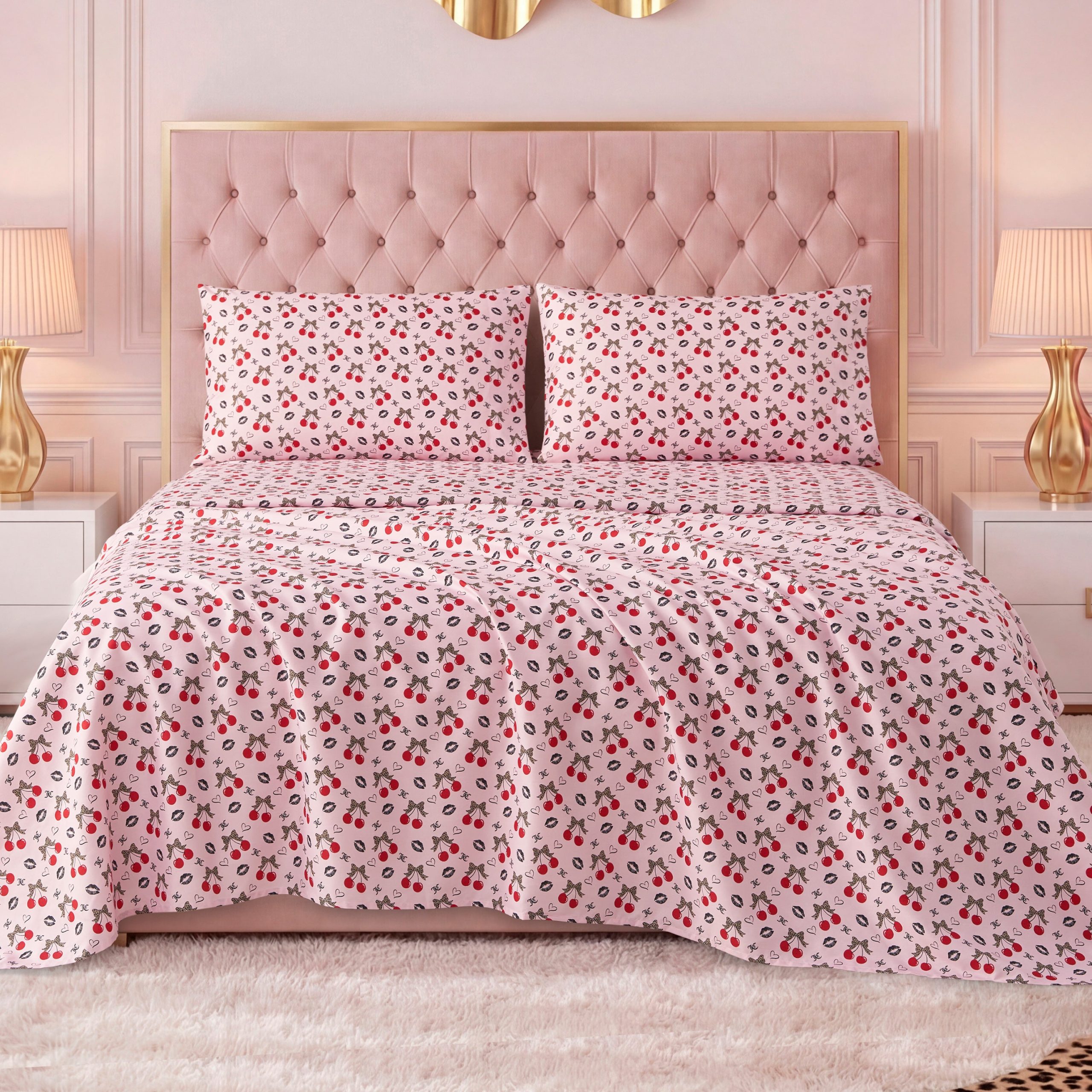 Printed Microfiber Sheet Set - Image 3