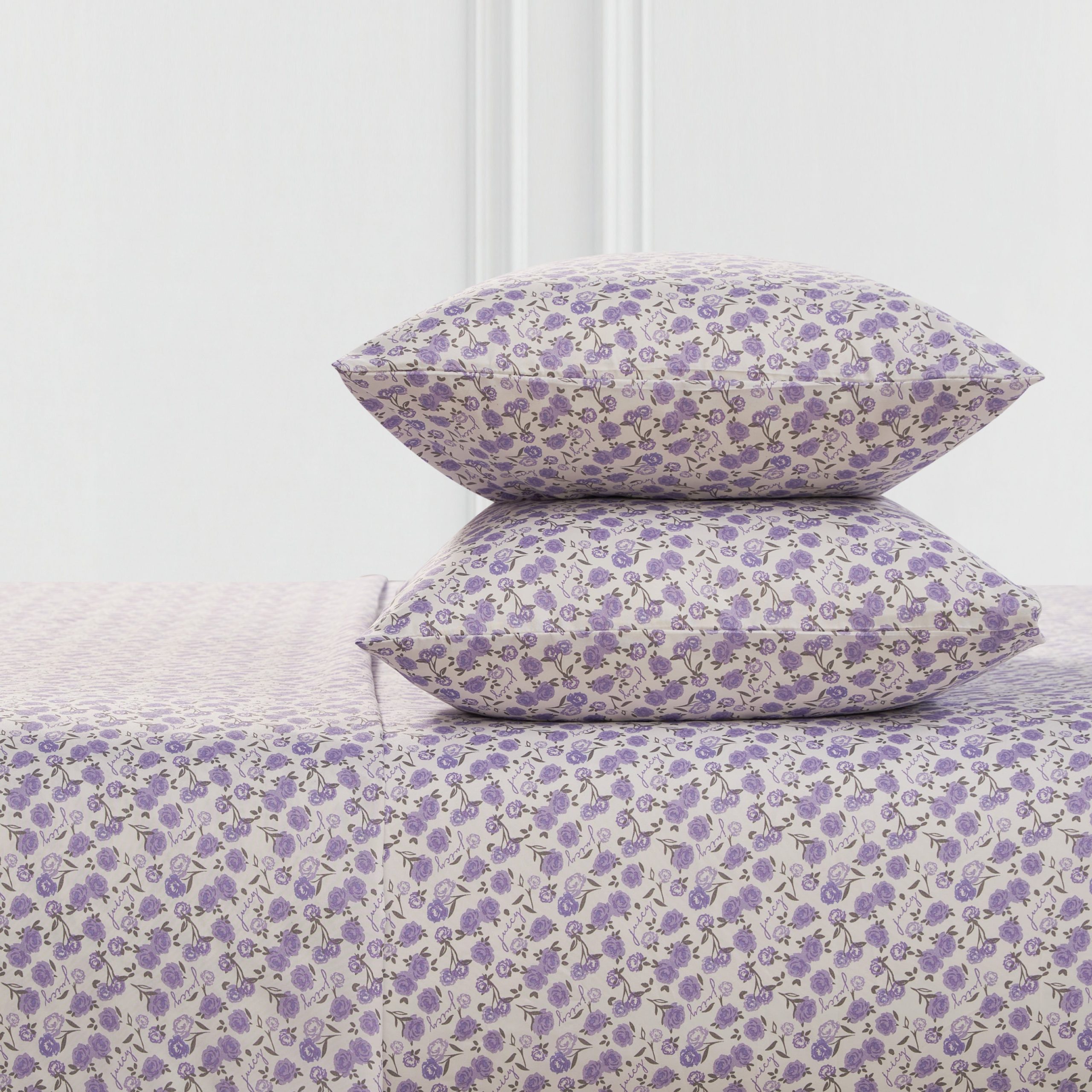 Printed Microfiber Sheet Set