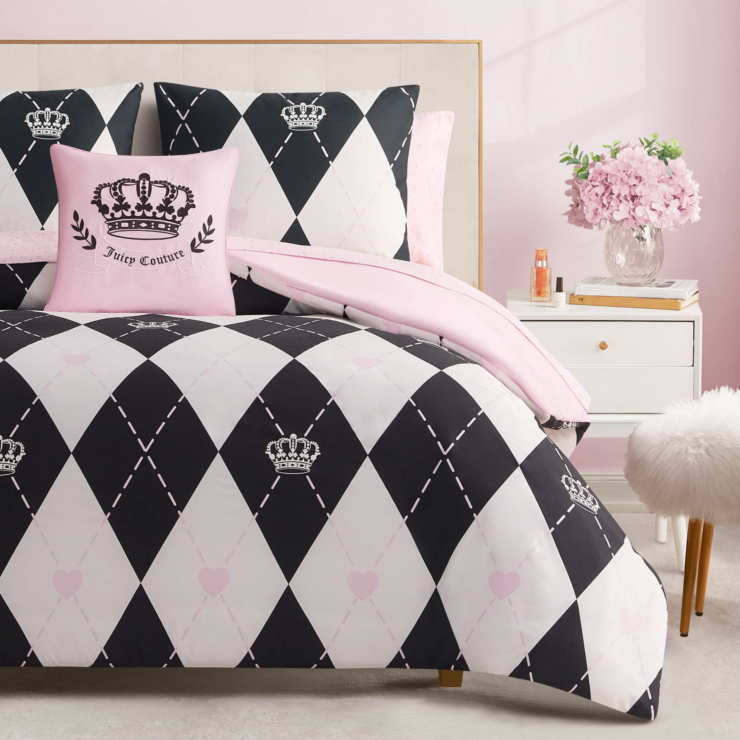 Royal Argyle Reversible Bed in a Bag Bedding Set - Image 6