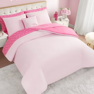 Pearly Bows Reversible Bed in a Bag Bedding Set