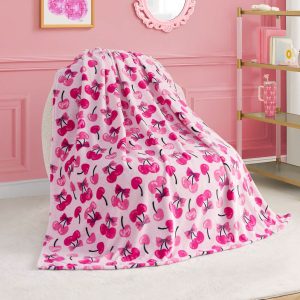 Kids Plush Throw Blanket